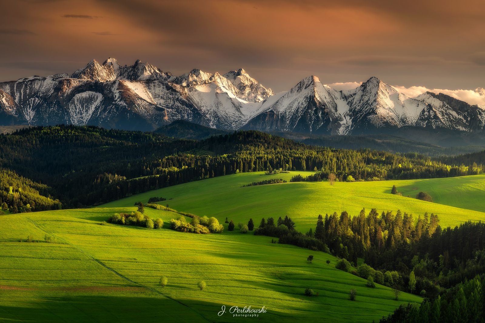 landscape, spring, mountains, Jakub Perlikowski