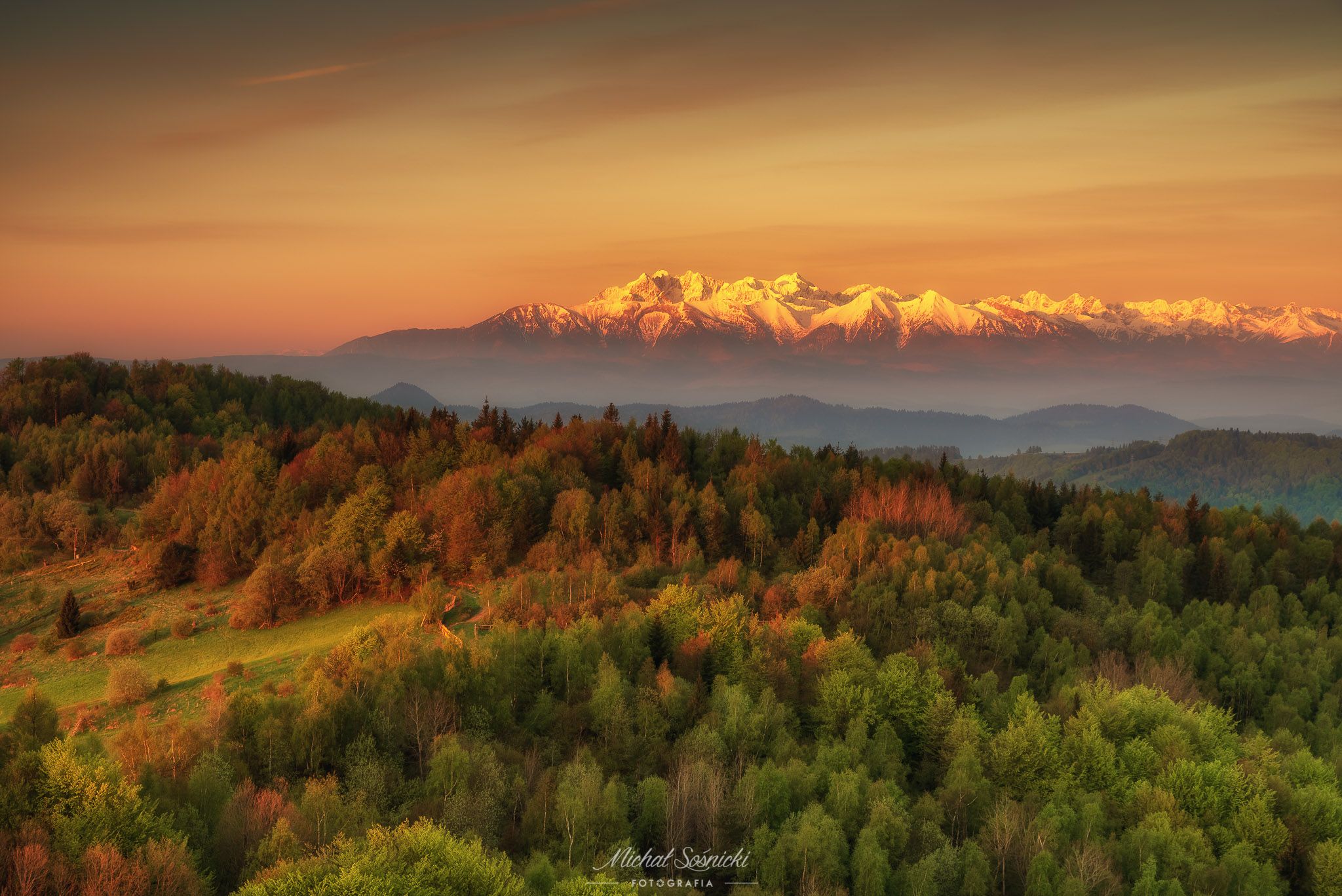#poland #koziarz #country #mountains #tatras #sunrise #sky #color #pentax, Michał Sośnicki