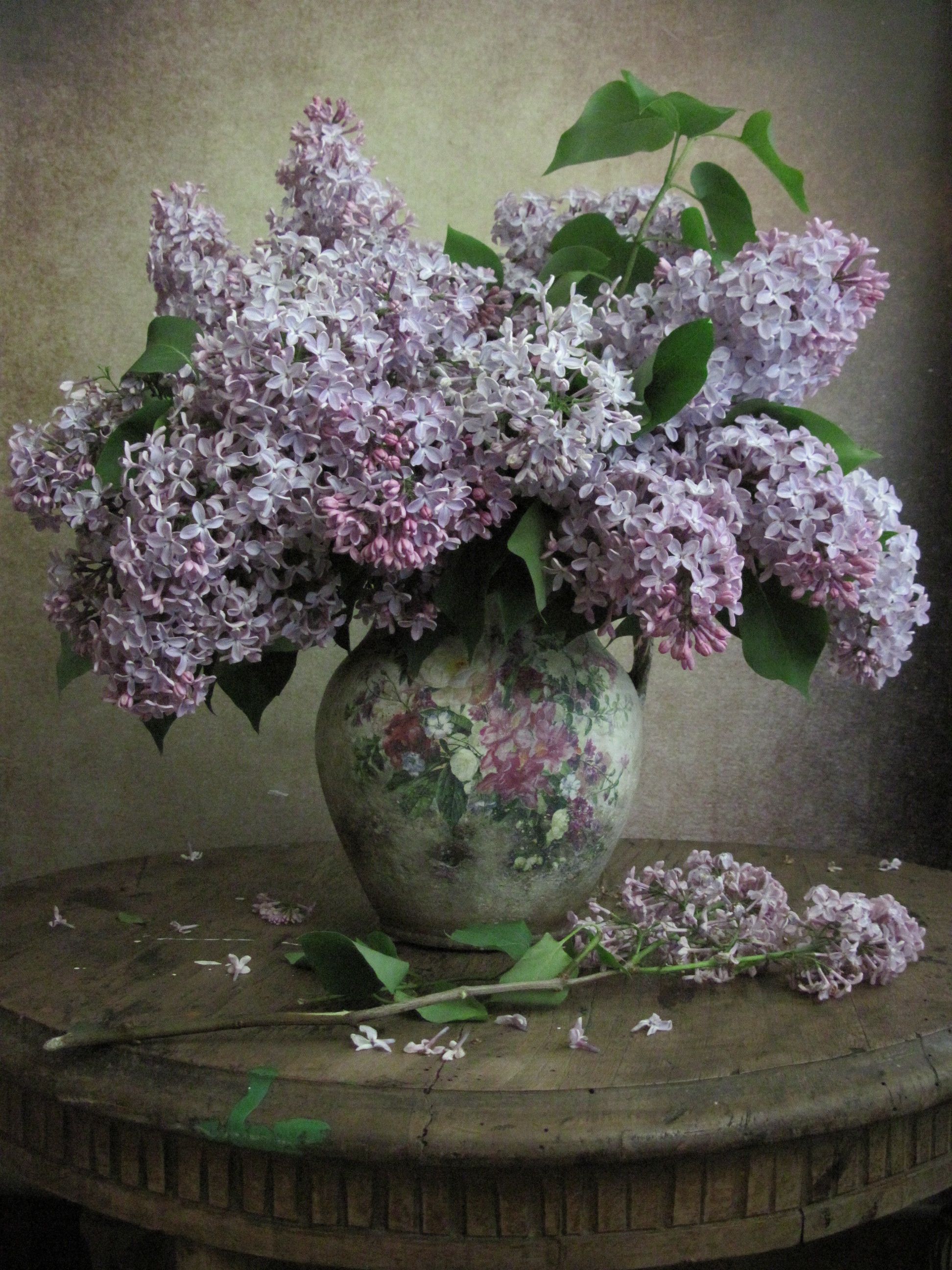 цветы, букет, сирень, Наталия Тихомирова