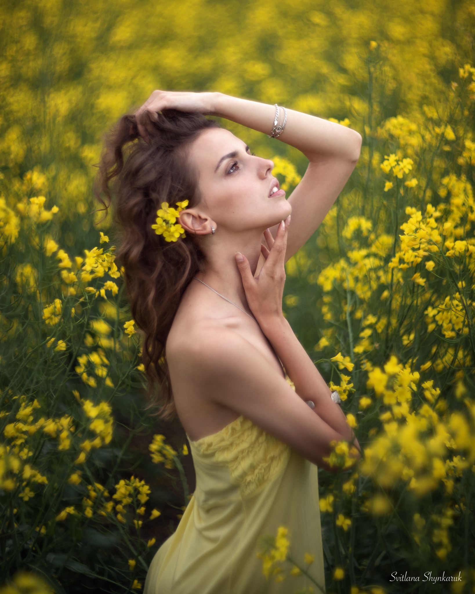 beauty, flower, portrait, Светлана Шинкарук
