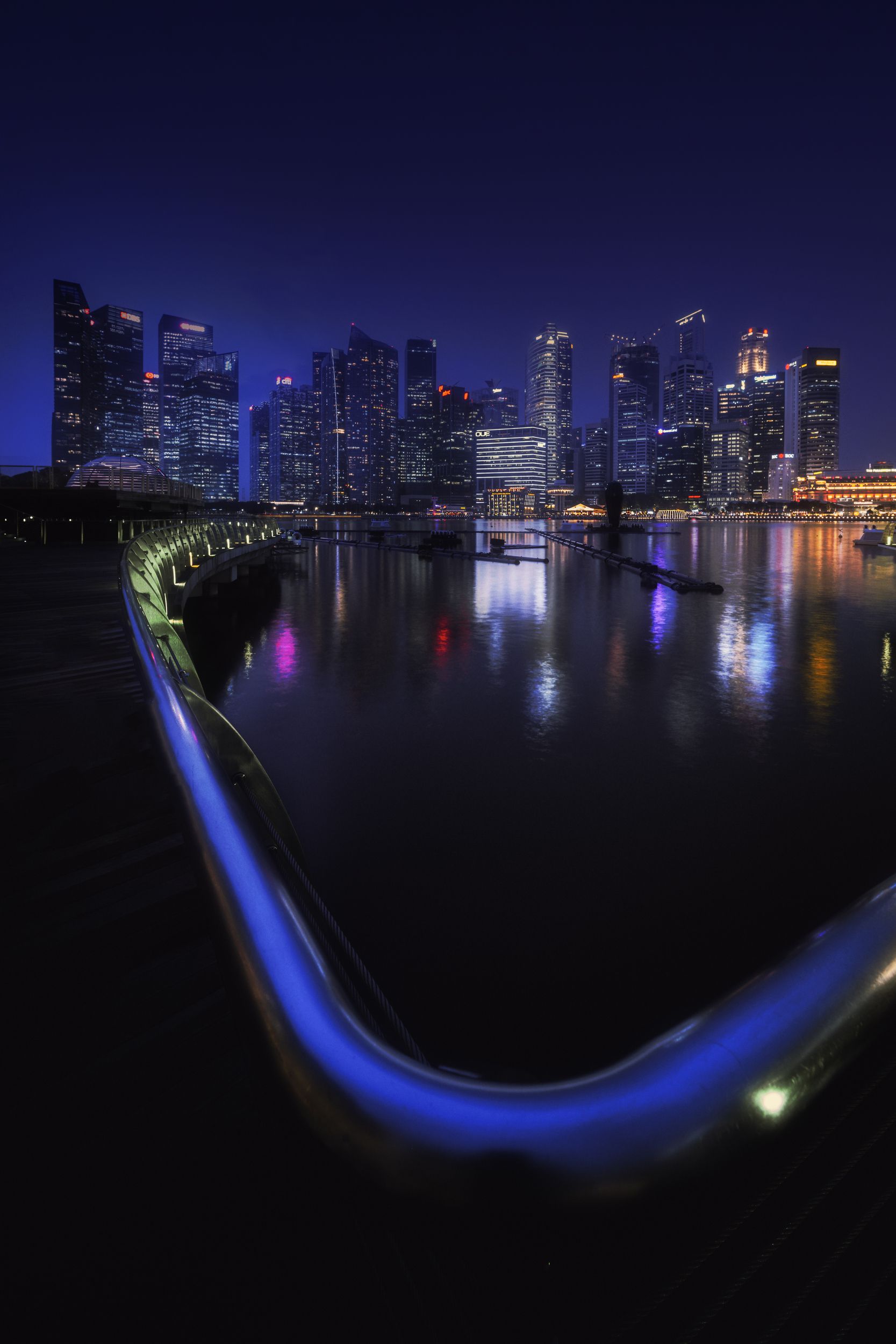 Singapore, Cityscape, city and architecture, architecture, city, asia, night, Rajaraman Arumugam