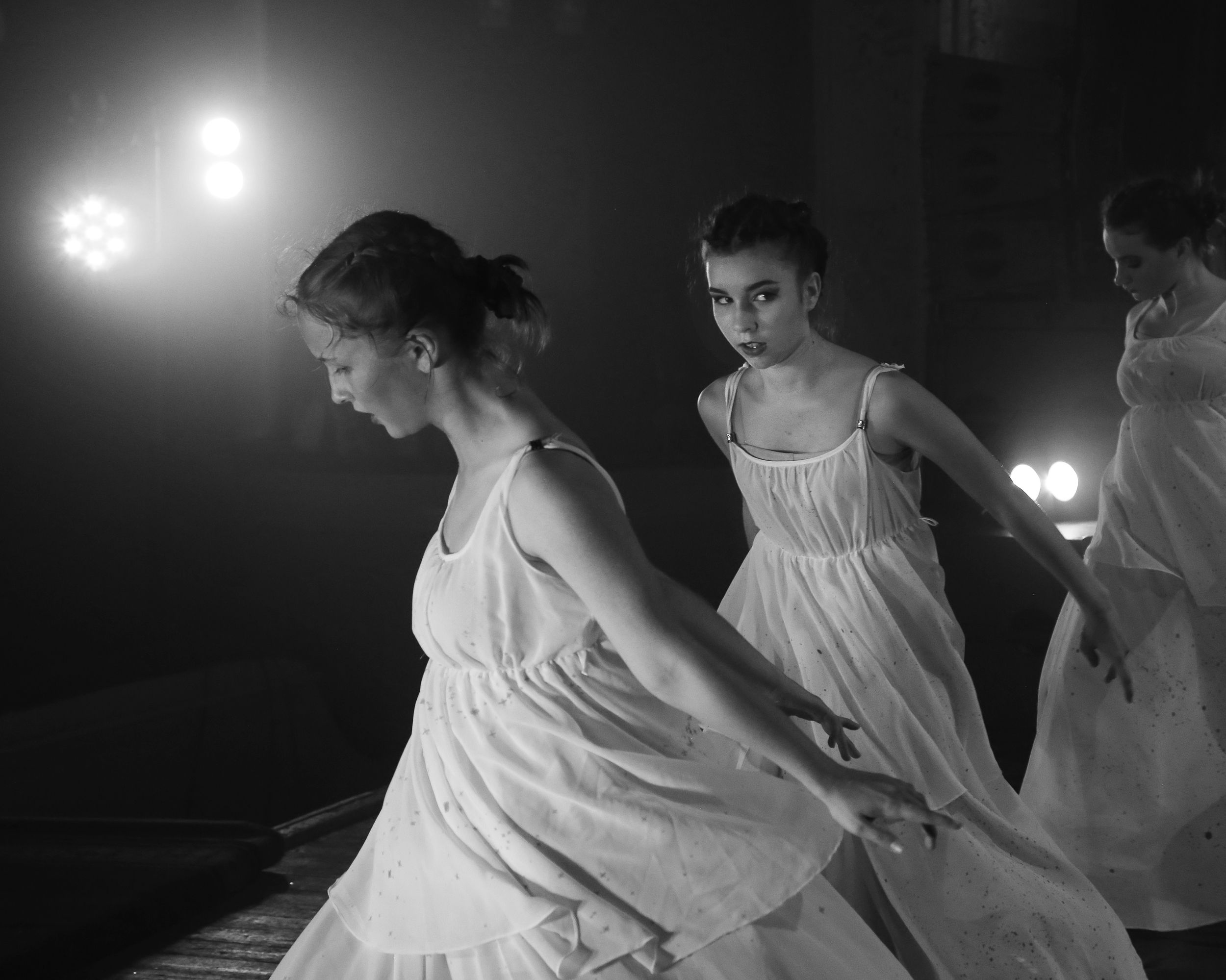девушка, танец, чб, Anastasia Tkachenko