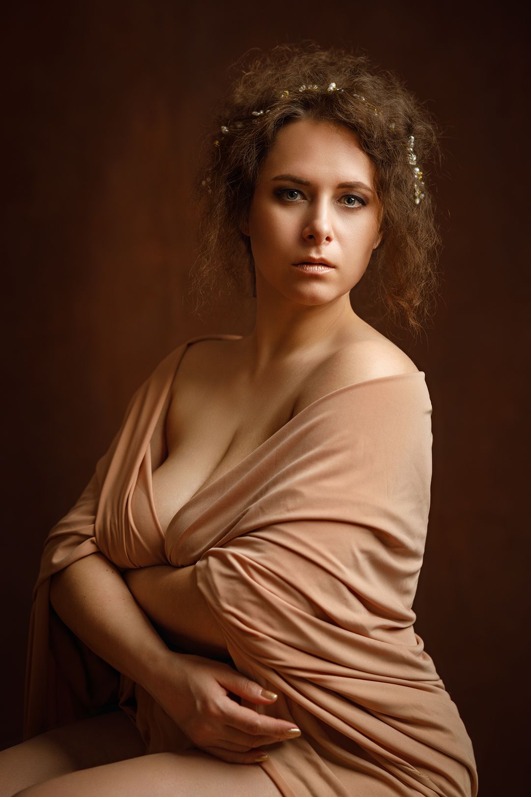 портрет, девушка, Сергеев Сергей