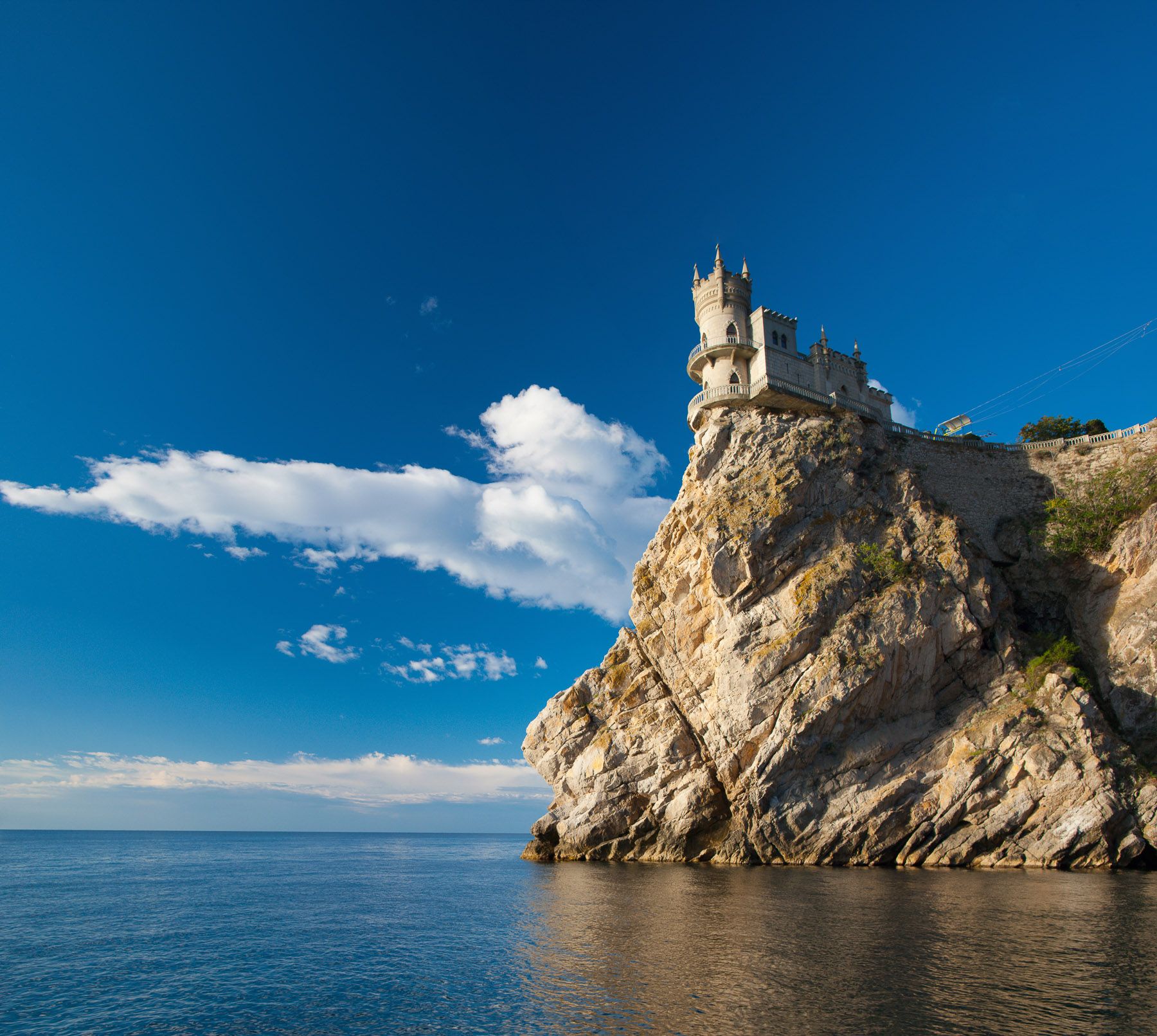 замок ласточкино гнездо, ялта, крым, ласточкино гнездо, ай-тодор, черное море, Serge Titov