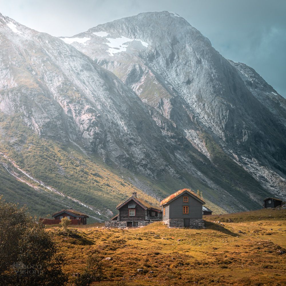 norway,mountains,cottage,village,stryn, Adrian Szatewicz