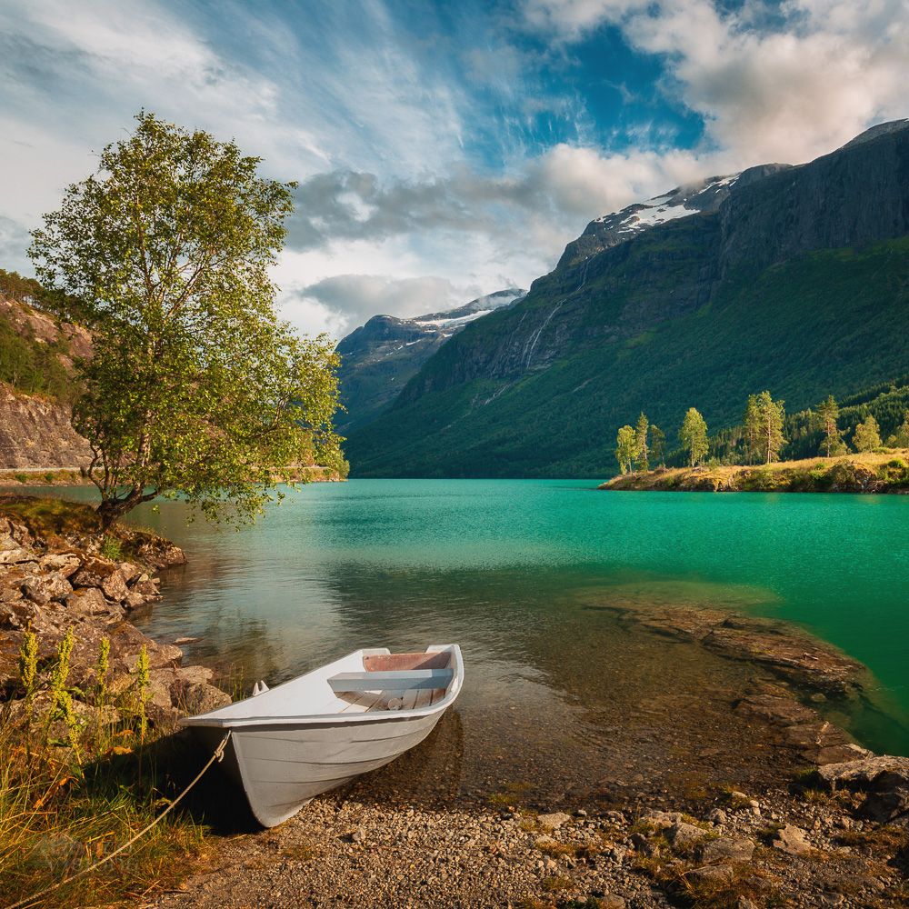 norway,lovatnet,lake,mountains,norwegian,summer, Adrian Szatewicz