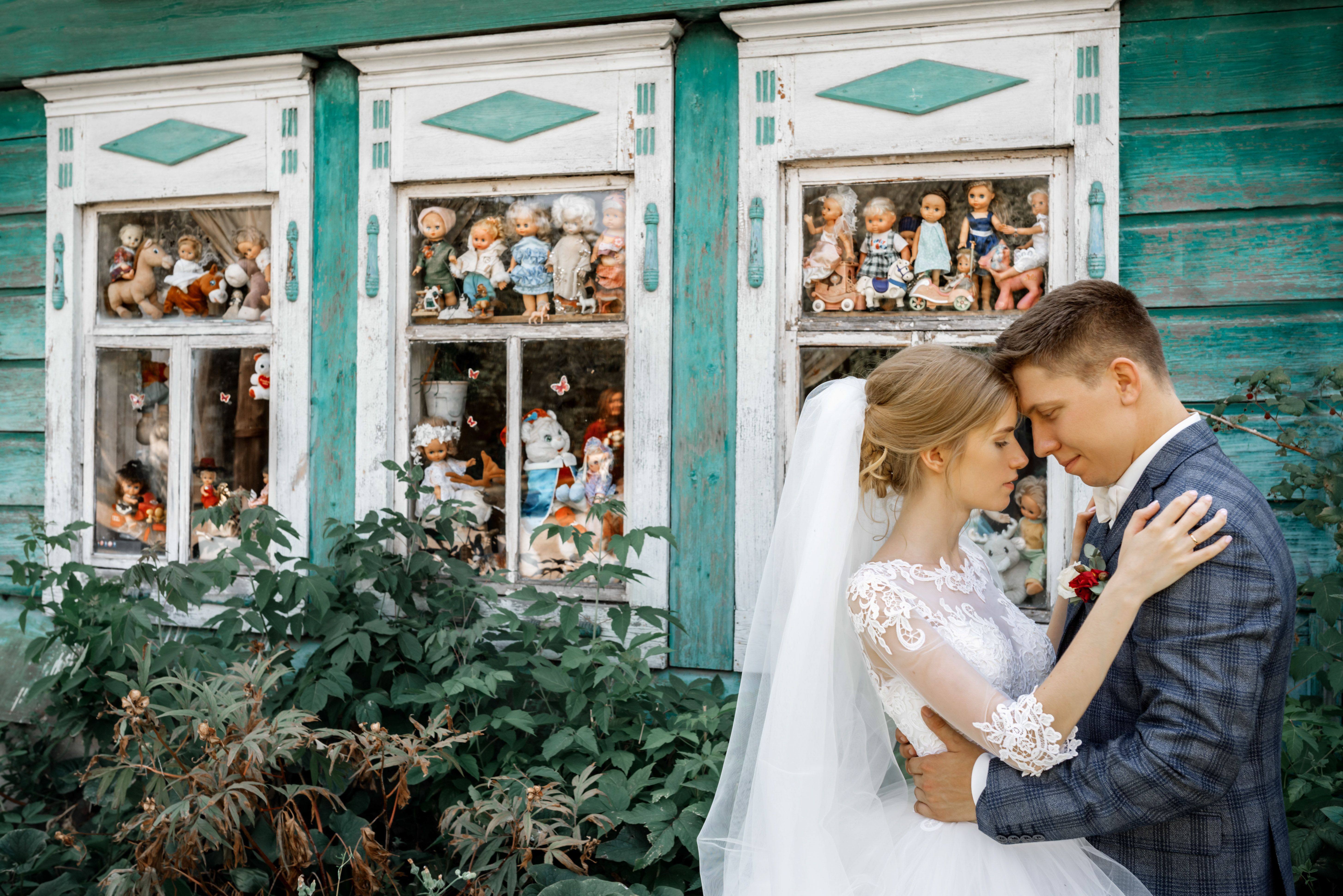 свадьба, улица, портрет, невеста, жених, тюмень, репортаж, любовь, Захар Гончаров