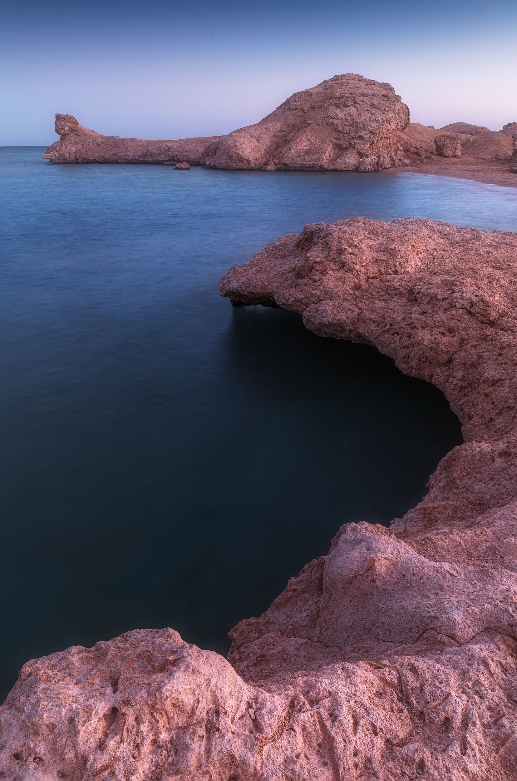 пейзаж пустыня море, Алексей Бойко