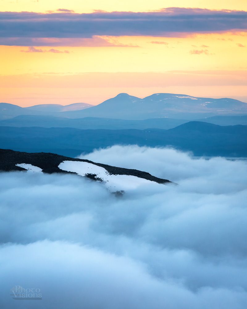 clouds,mountains,summer,norway,inversion,evening,sunset,, Adrian Szatewicz