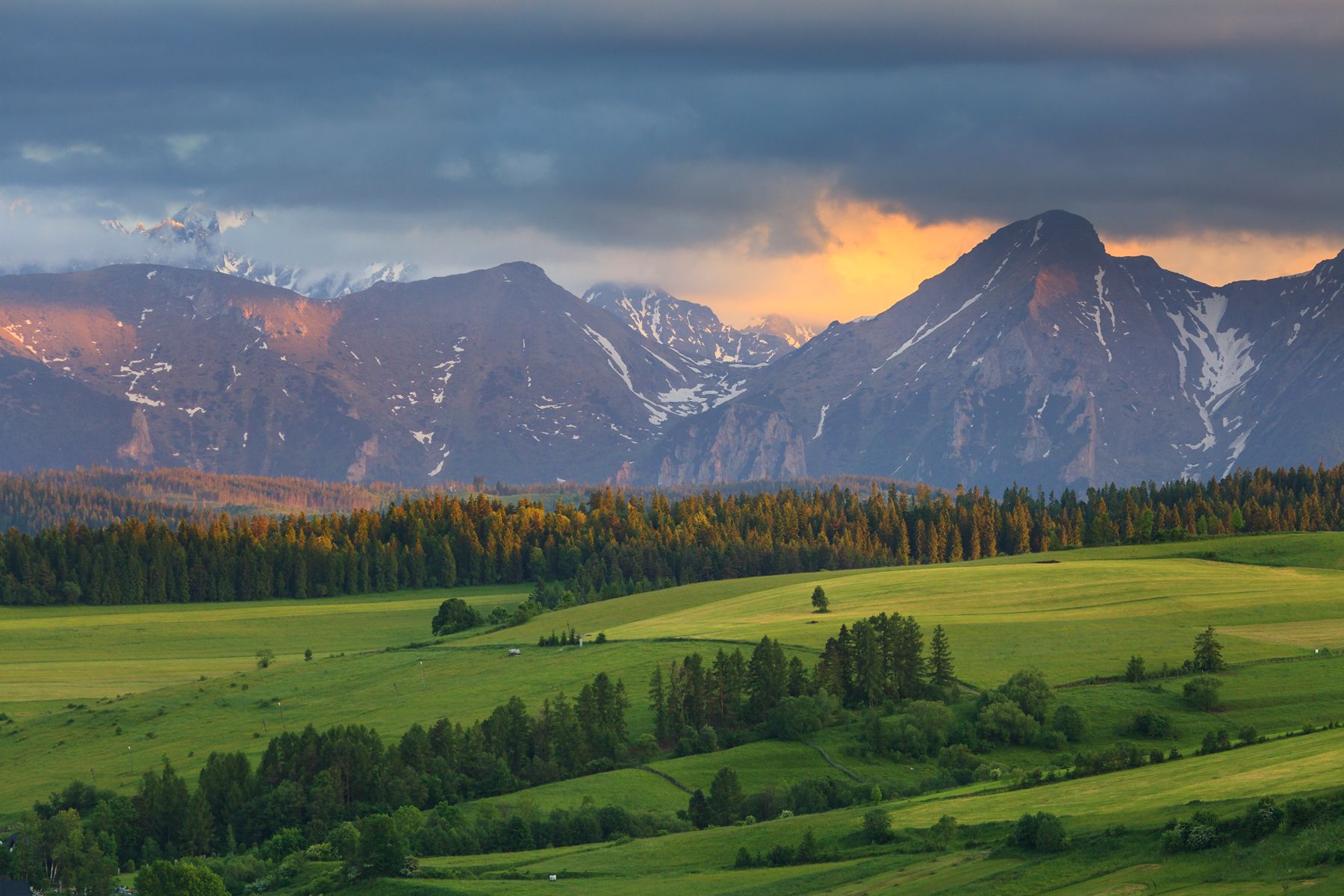Tatra, mountains, Pieniny, spring, Poland, green, ,  Mirosław Pruchnicki
