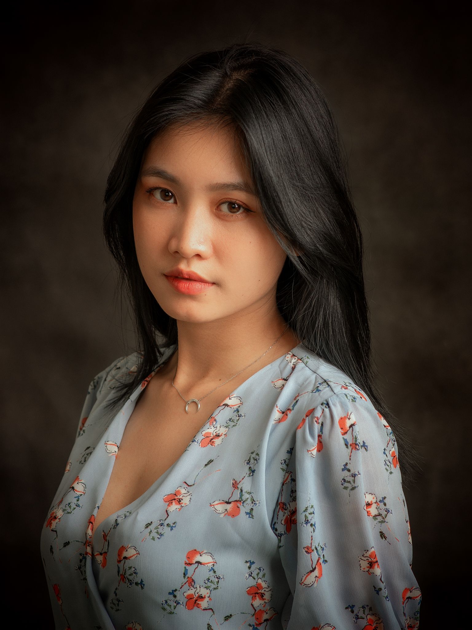 portrait, woman, female, beauty, face, lady, vietnamese, vietnam, asian, girl, studio, Hoang Viet Nguyen