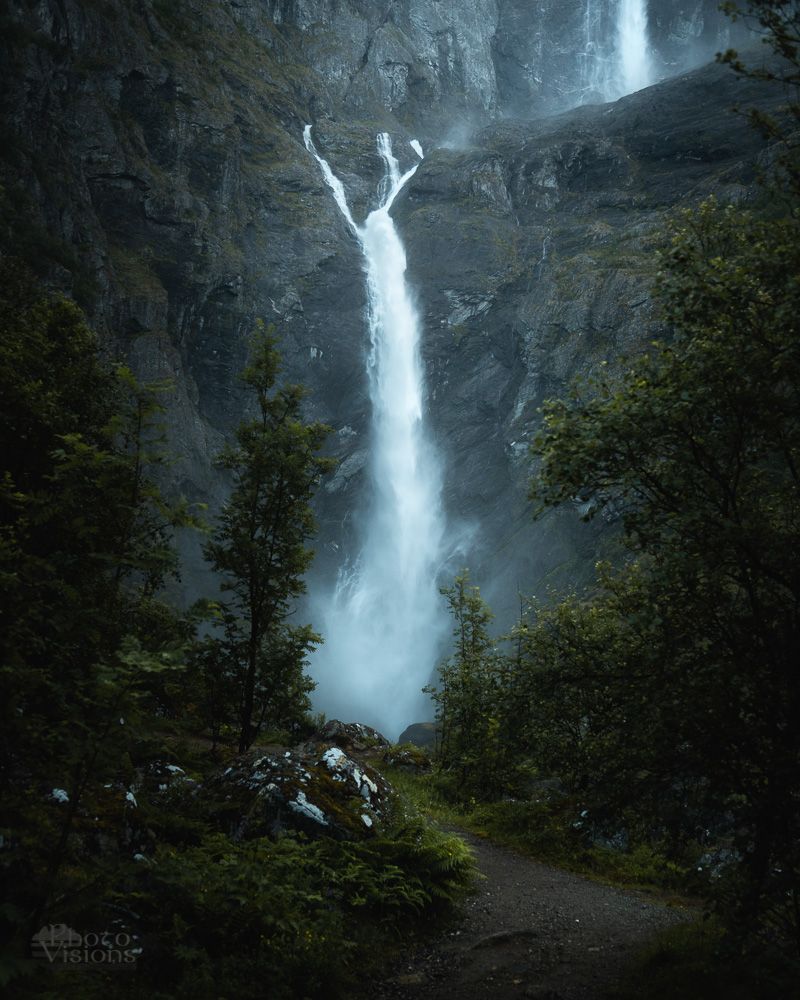 waterfall,mardalsfossen,norway,norwegian,river,mountains,highest,high, Adrian Szatewicz