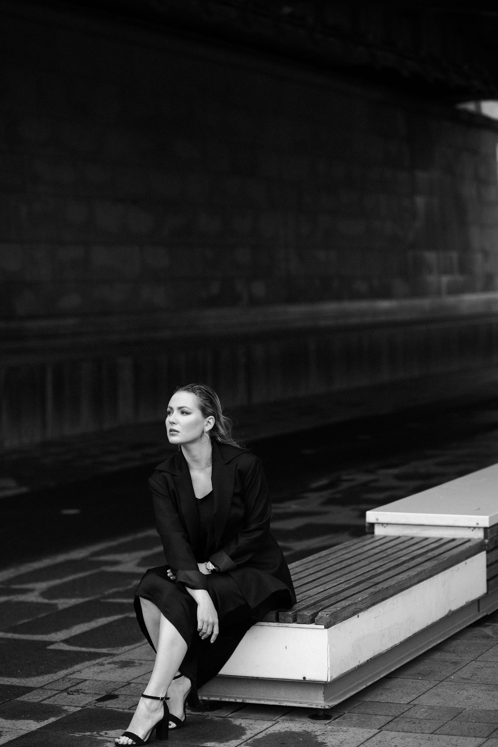 portrait, woman, walk, dramatic, Даша Ревинна