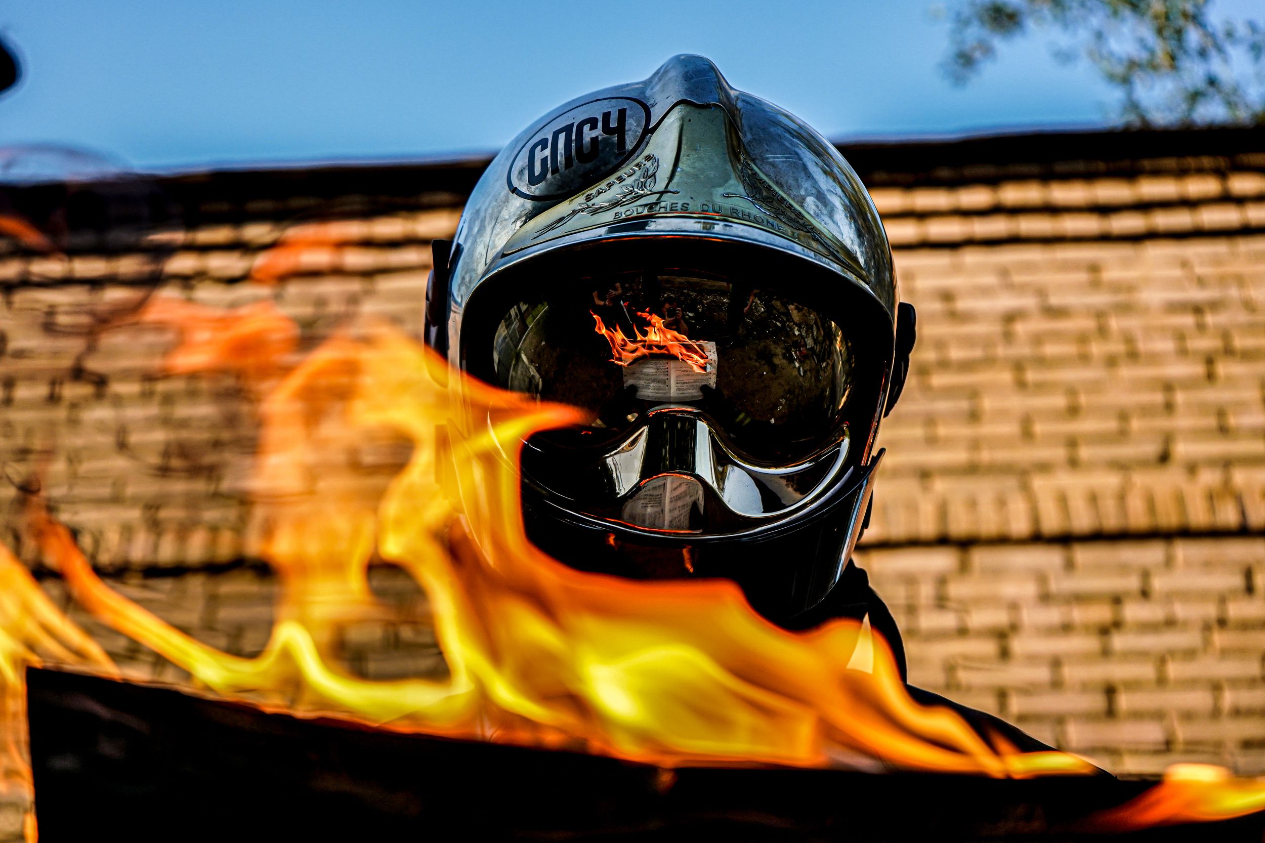 огонь пожарные мчс fire firefighter rescue спасатели дым работа жар тепло, Сергей Лашнев