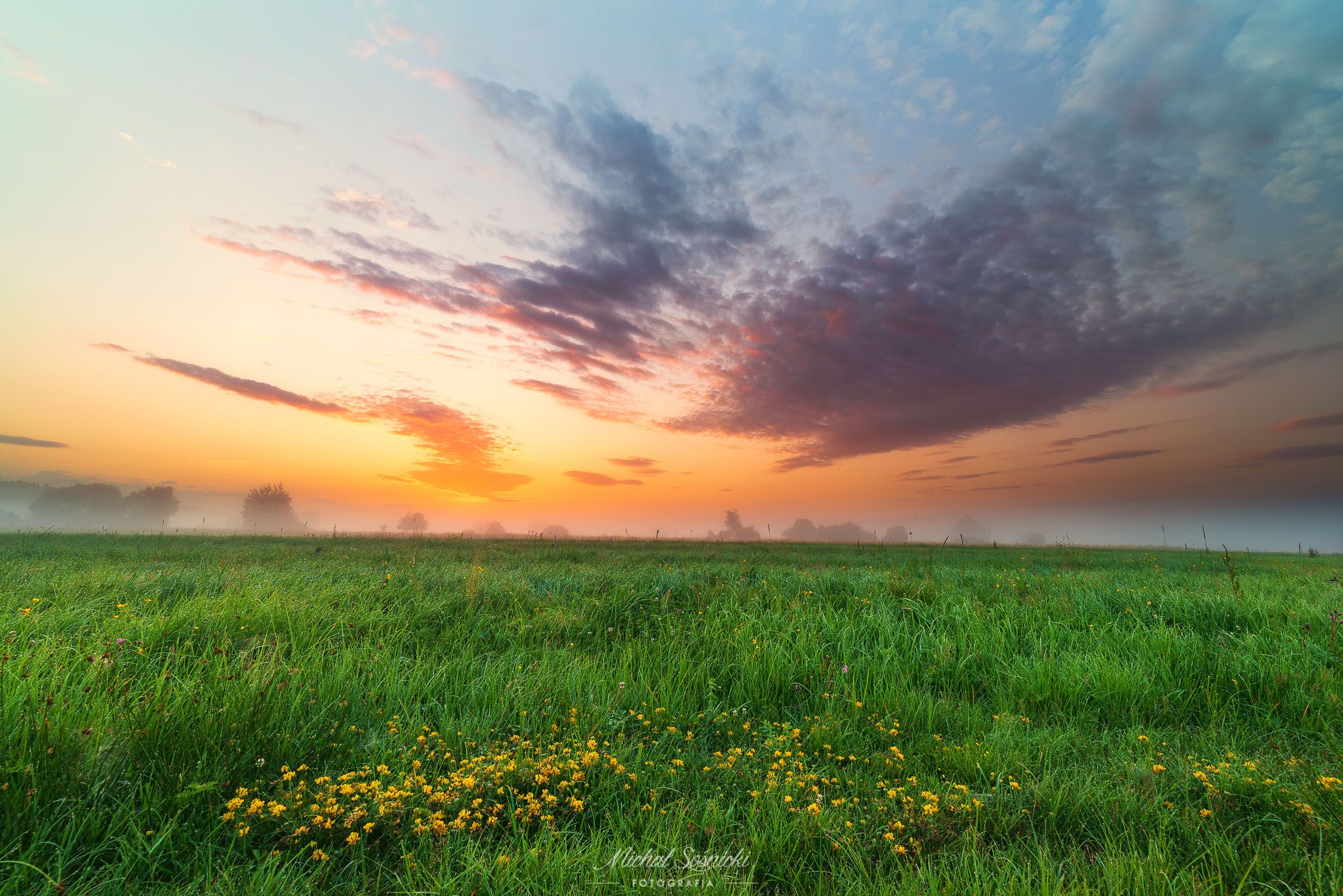 #poland #summer #morning #sunrise #pentax #benro #sky #best #nature, Michał Sośnicki