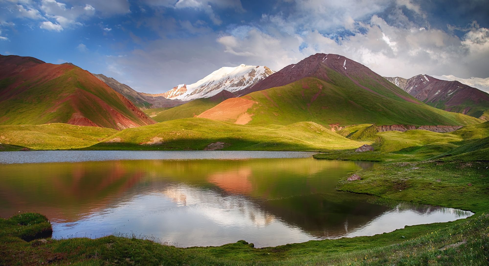 кыргызстан, горы, памиро-алай, пик ленина (7134m), Элина Магалимова