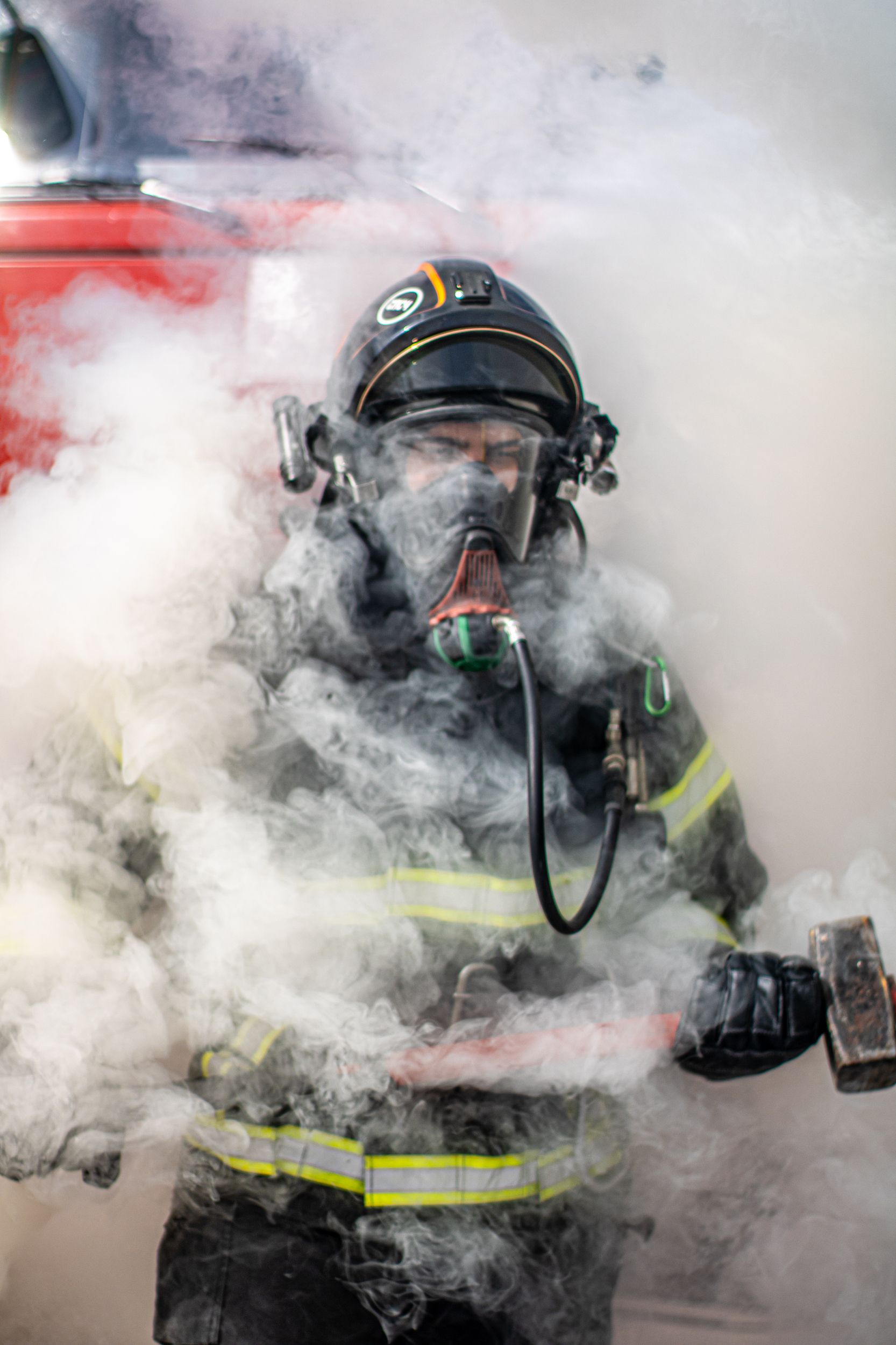 огонь пожарные мчс fire firefighter rescue спасатели дым работа, Сергей Лашнев