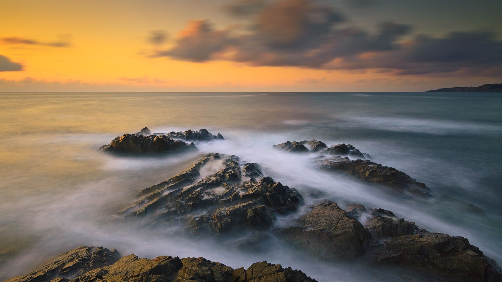 България, Черное море, Bulgaria, Balkan, outdoor, лето, season, sea, seascape, long exposure, black sea, morning, tranquility, europe, travel, sky, skyline, море, Sebastian Płonka