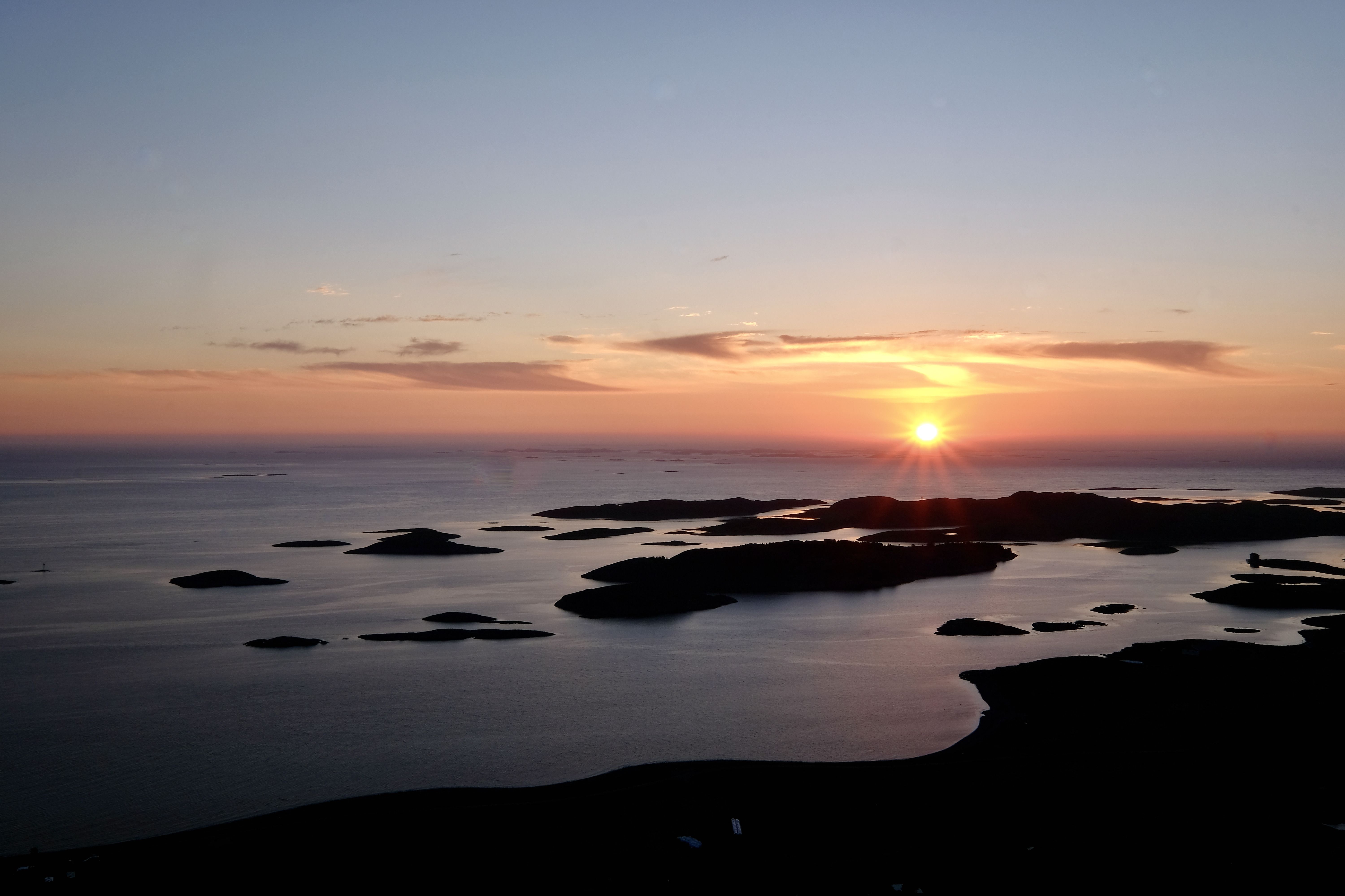 Landscapes, Norway, sunset, view, nature, Atlantic Ocean, colors, islands, sky, sun light, , Svetlana Povarova Ree