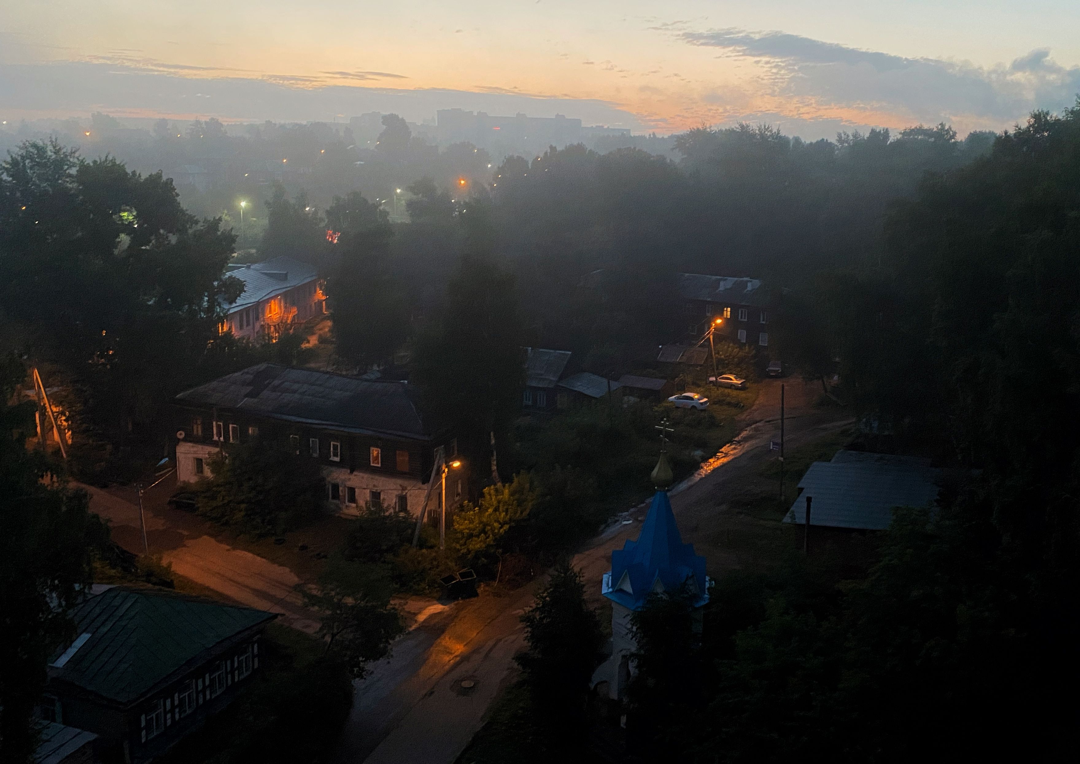 томск, утро, Цвелёв Дмитрий