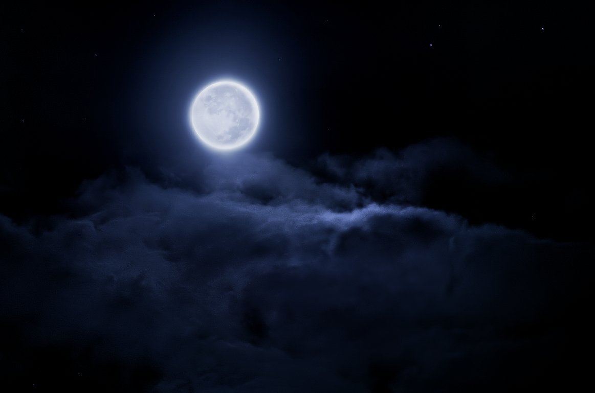 wake,moon,clouds,sky,night, Эмеральд Ваке ©