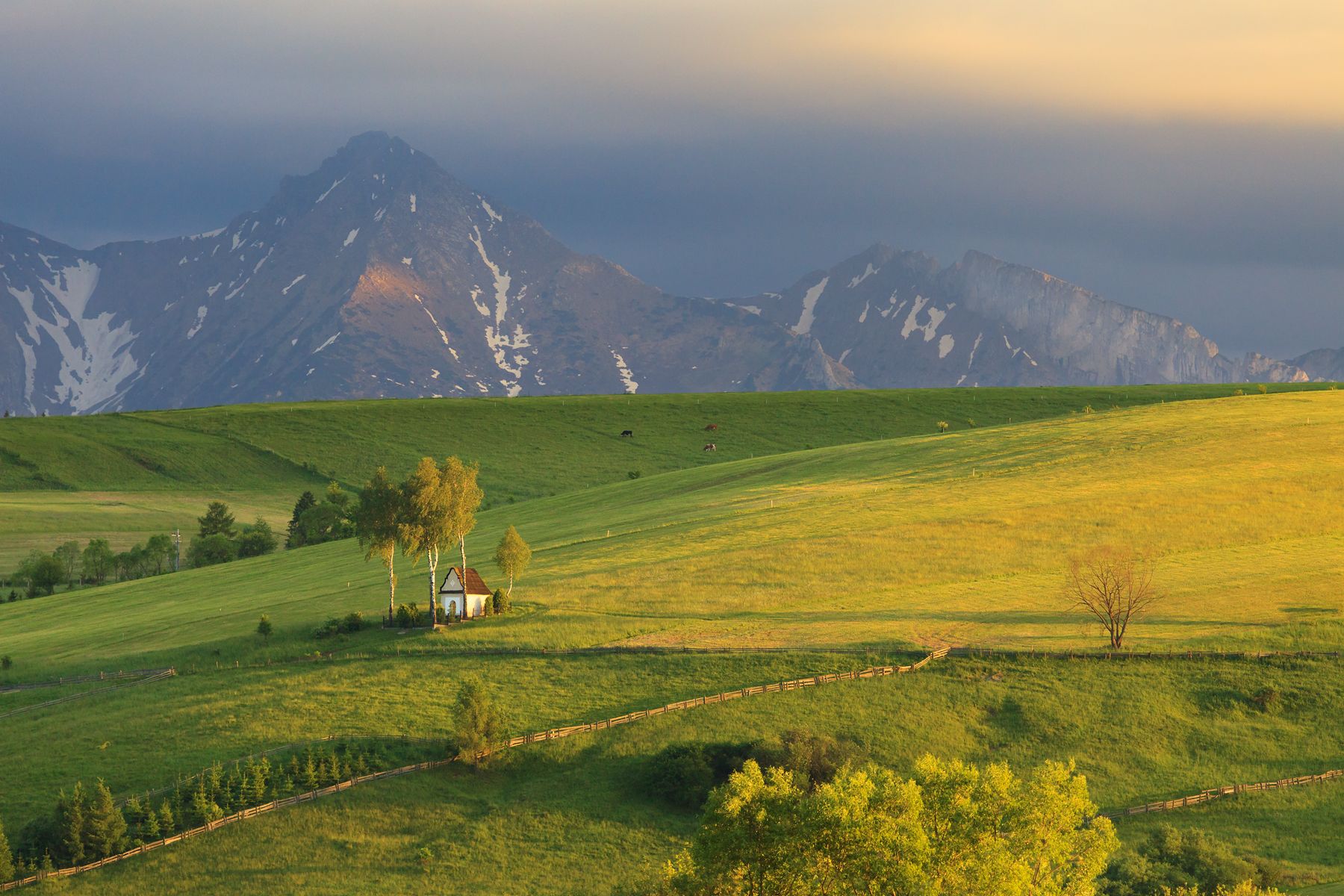 tatry, pieniny, mountainds, spring, grass, sky, panoramic, colors, landscape,  Mirosław Pruchnicki