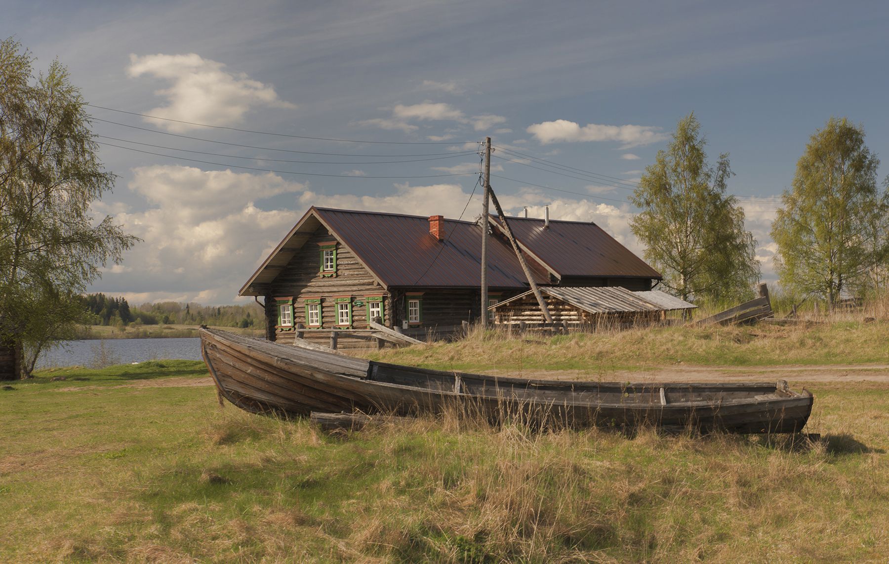 Деревня Вершинино