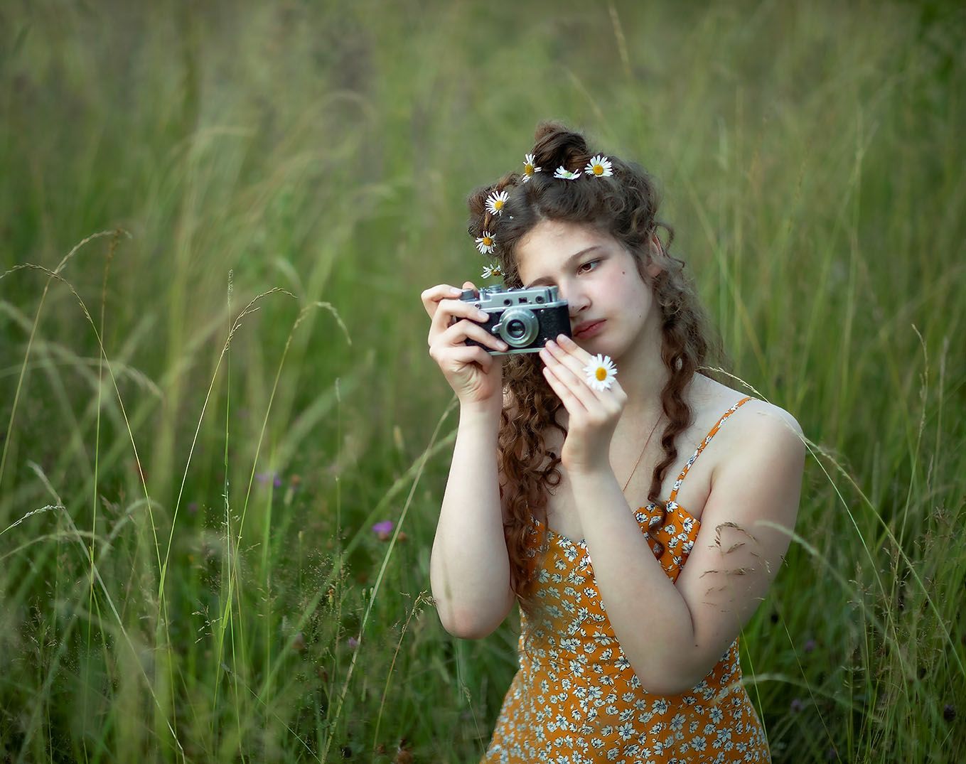 девушка, фотограф,красота,лето,поле, girl, photographer, beautiful, flower, summer, nature, Юлия Стукалова