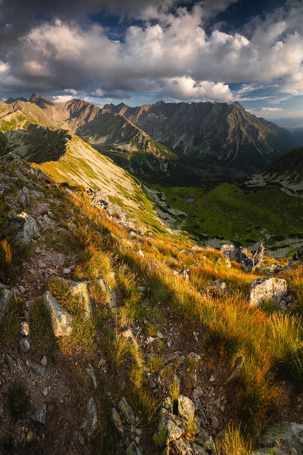 mountains, summer, poland, slovakia, sunset, Michał Kasperczyk
