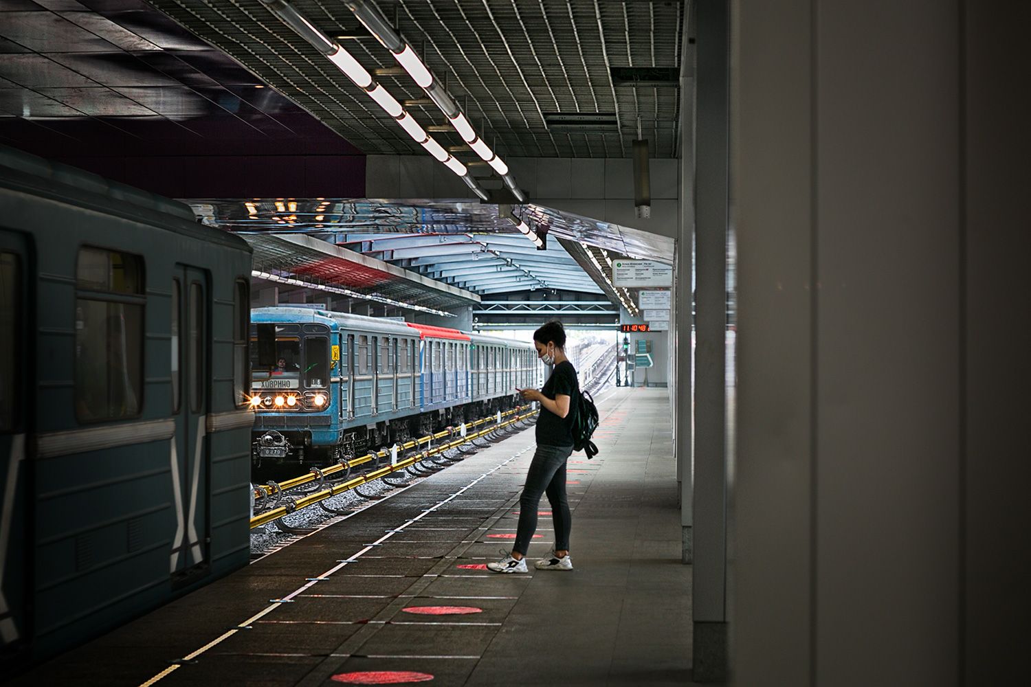 метро, пассажиры, стрит фото, Vera Trandina