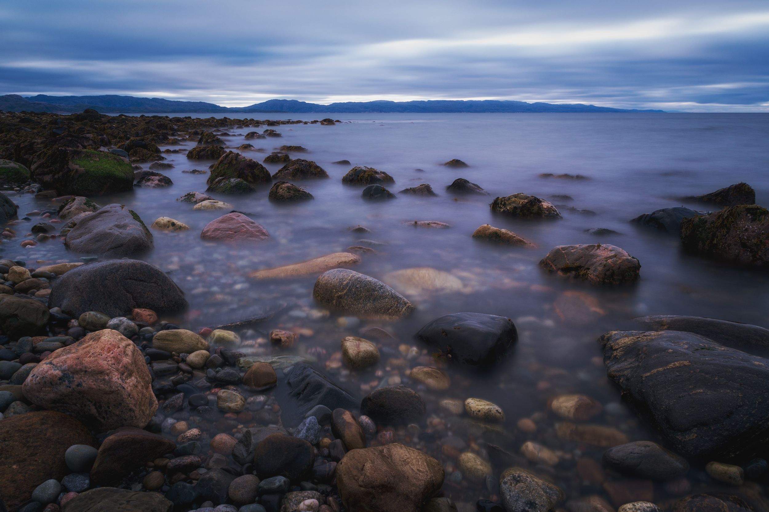 polar ocean kola peninsula coast sunset nature landscape, Егор Бугримов