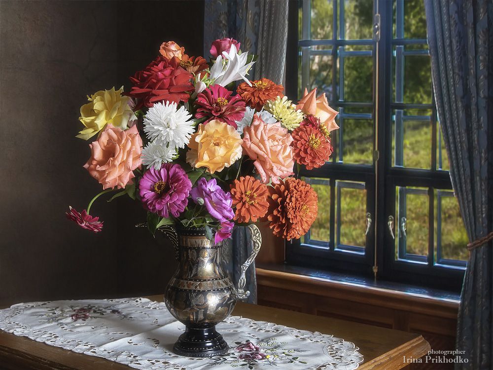 натюрморт, лето, цветы, букеты, художественная фотография, Ирина Приходько