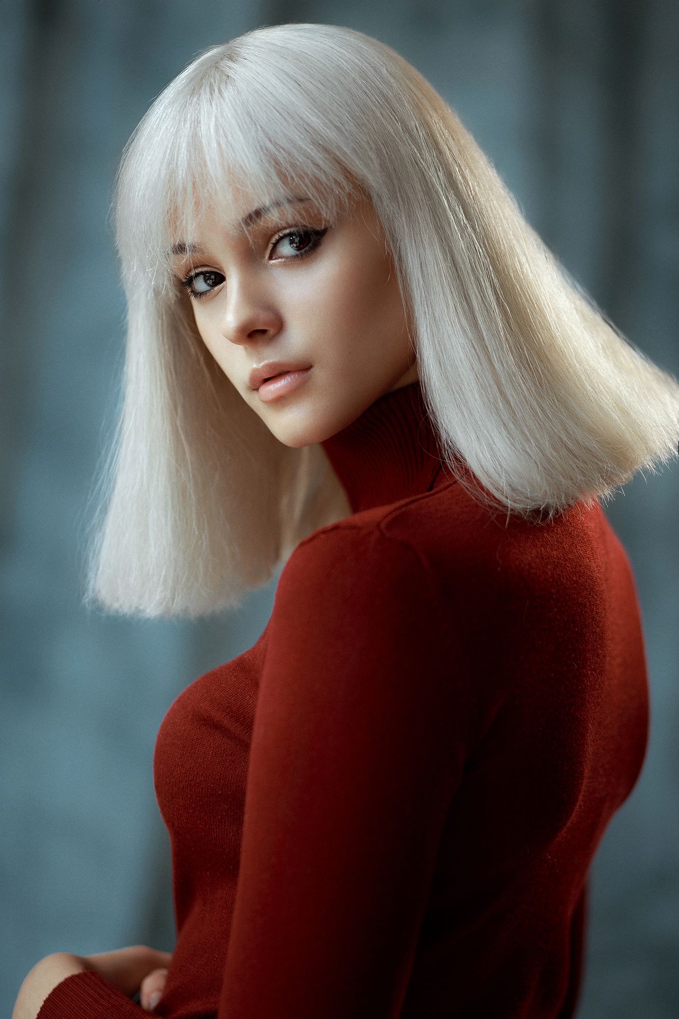 #portrait #woman #girl #hair #white #indoor #studio #retouch #canon, Иван Ковалёв