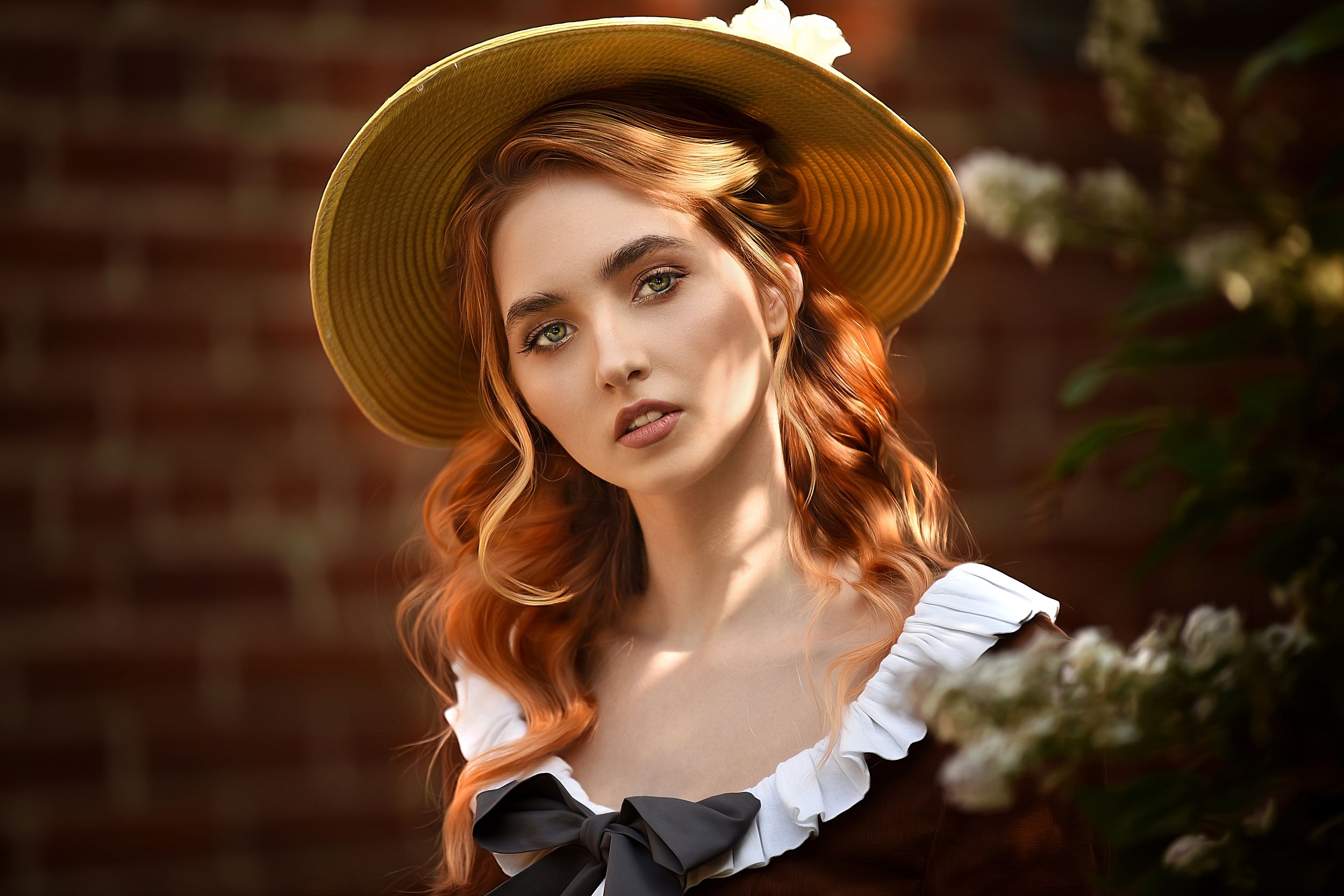 Девушка в шляпе, Елизавета Свитенькова