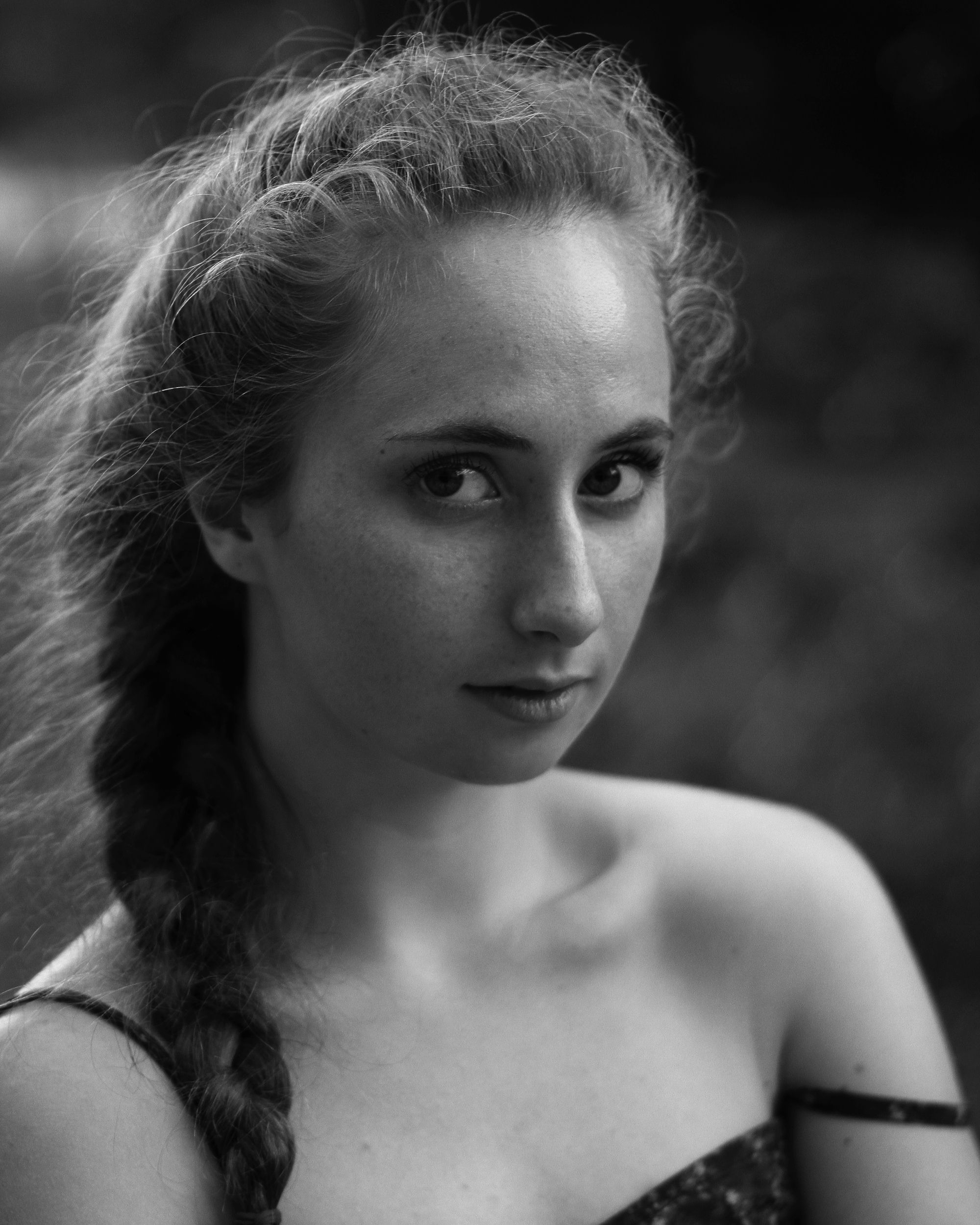 девушка, чб, портрет , Anastasia Tkachenko