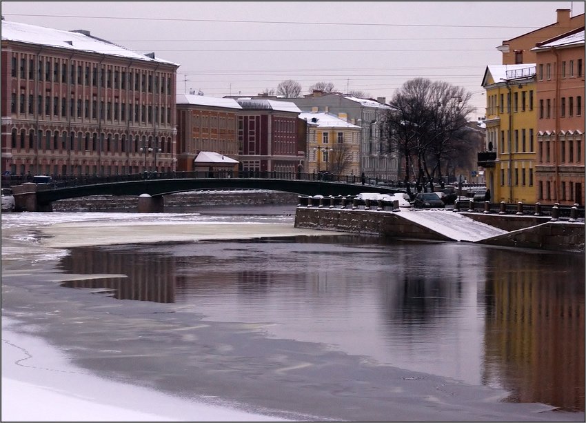 перебург, фонтанка, зима, Kirill Shapovalov