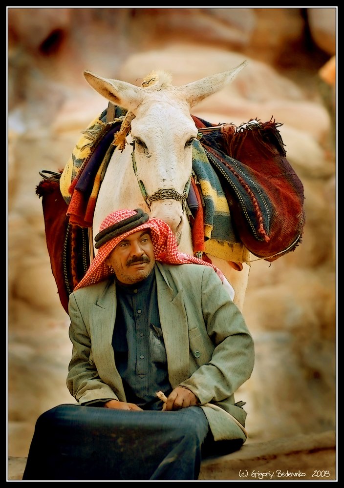 иордания., петра., бедуин., Григорий Беденко