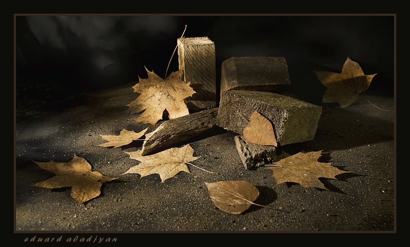 осень, символ, дерево, листья, абаджян, Эдуард Абаджян