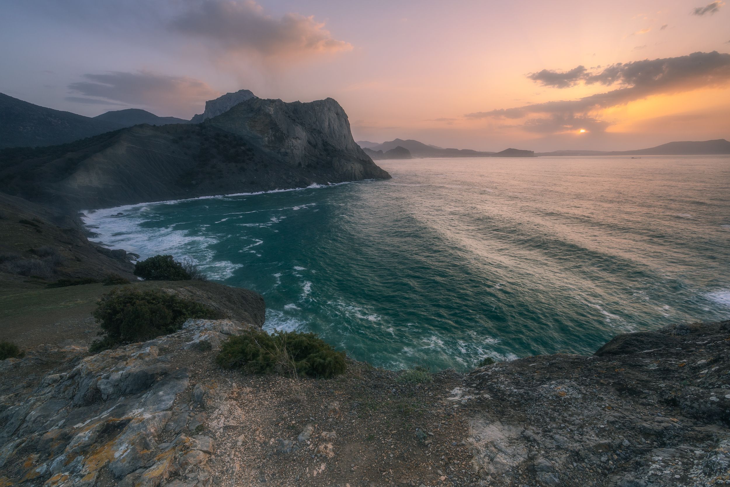 Крым, природа, море, черное море, морской пейзаж, пейзаж, Новый свет, Мартыненко Дмитрий