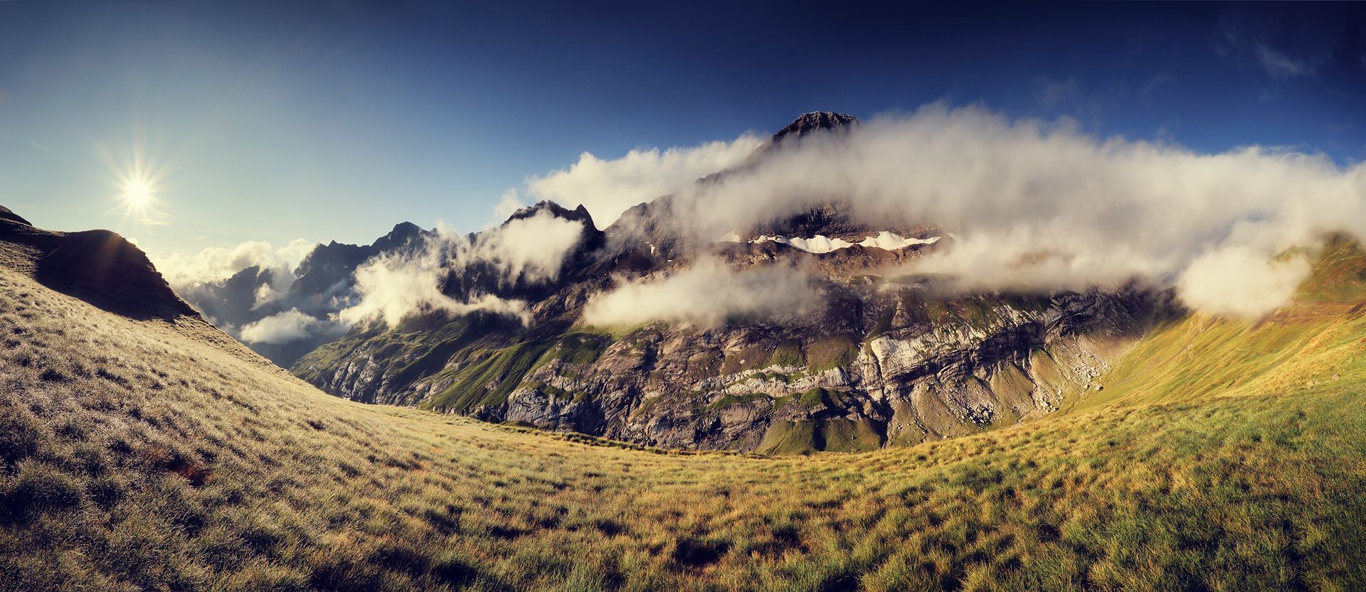панорама, горы, пиренеи, pyrenees, лето, утро, франция, Евгений Матюшенков