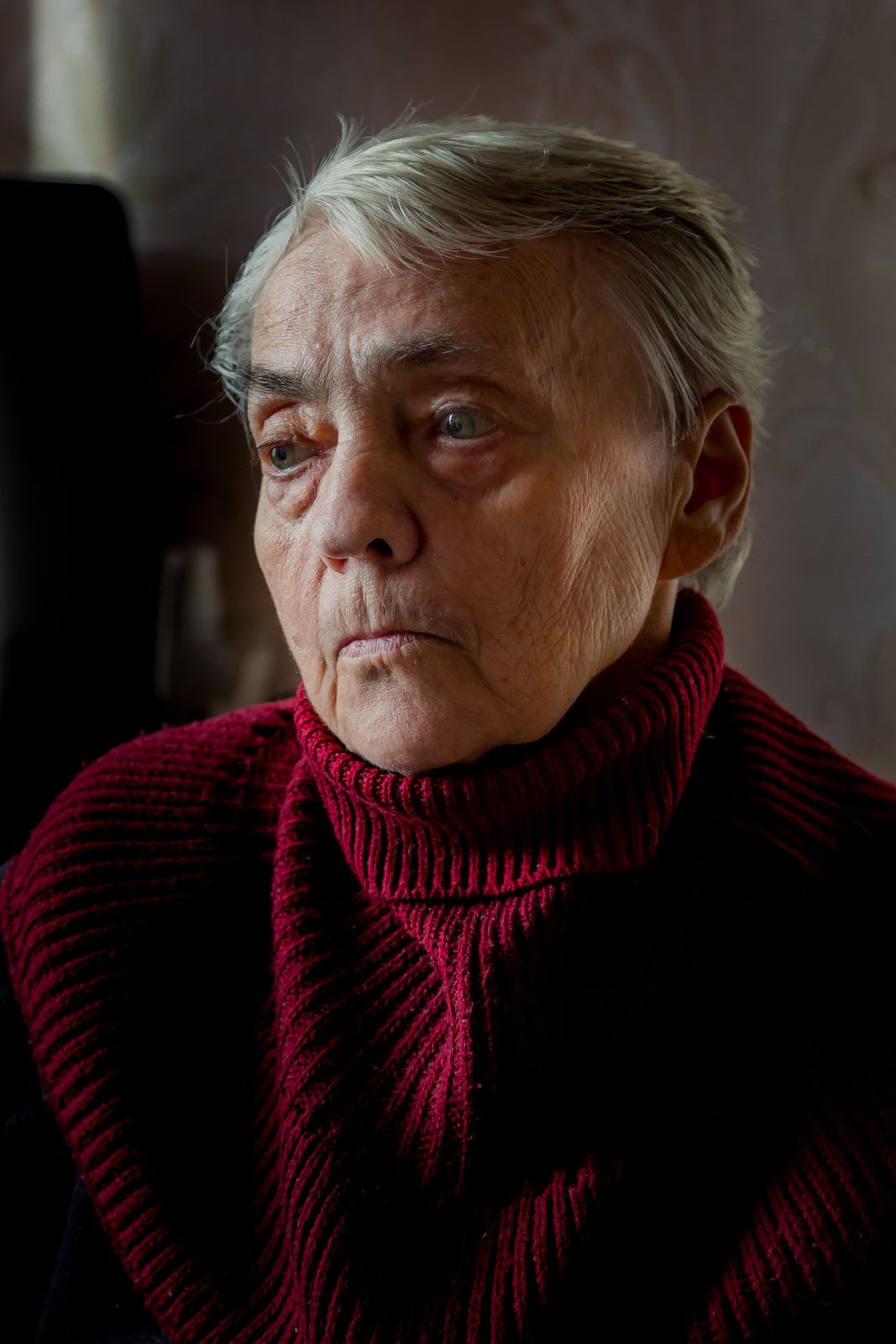 портрет, женщина. старость, Юрий Морозов
