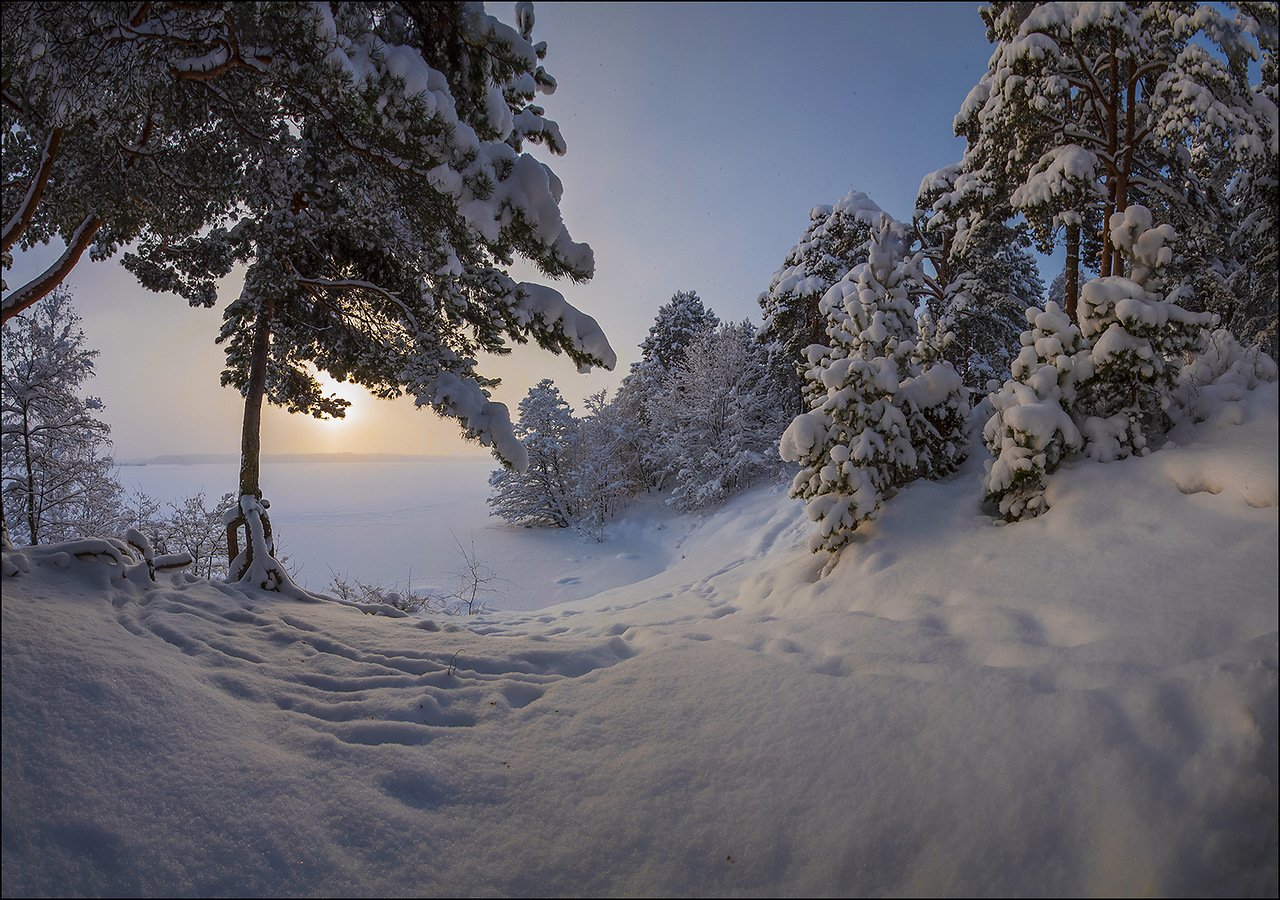 зима, пейзаж, природа, Андрей Корочкин