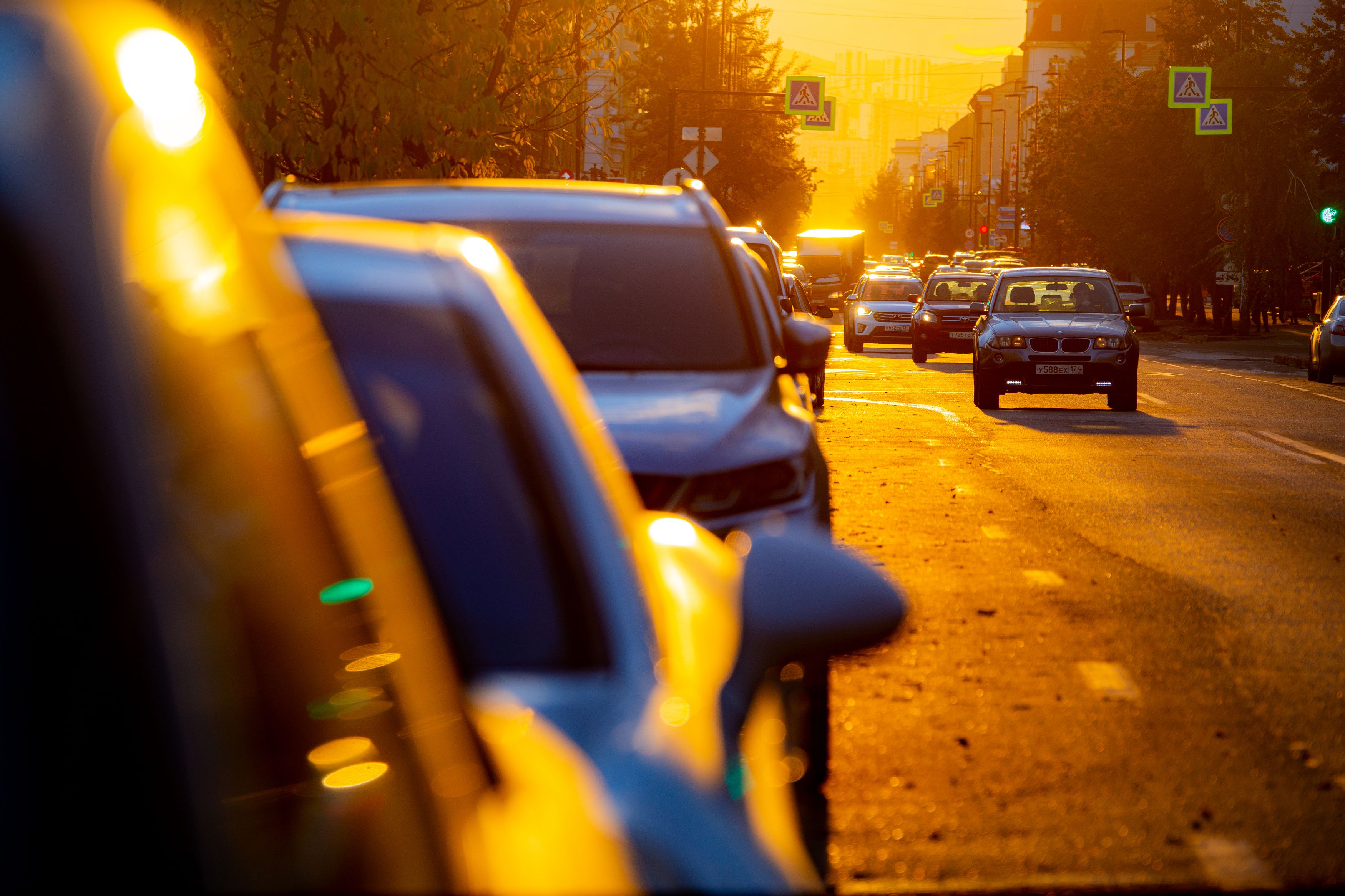 sunset,city,photographer,street,sony,cars, Roman Punenko