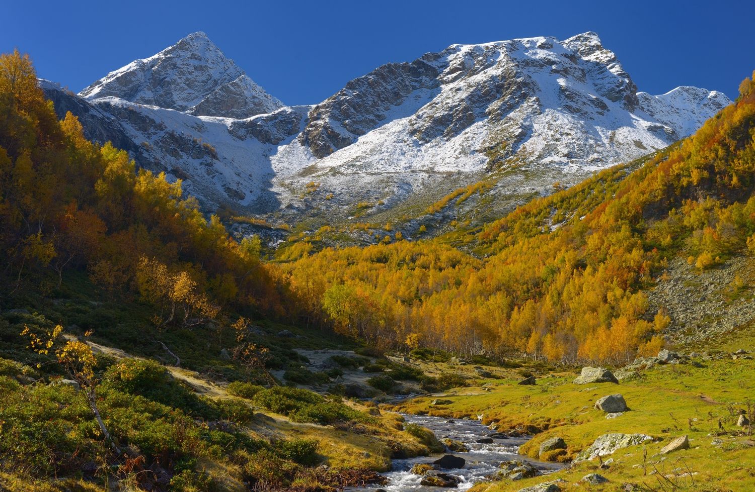 горы осень дукка архыз, Александр Жарников