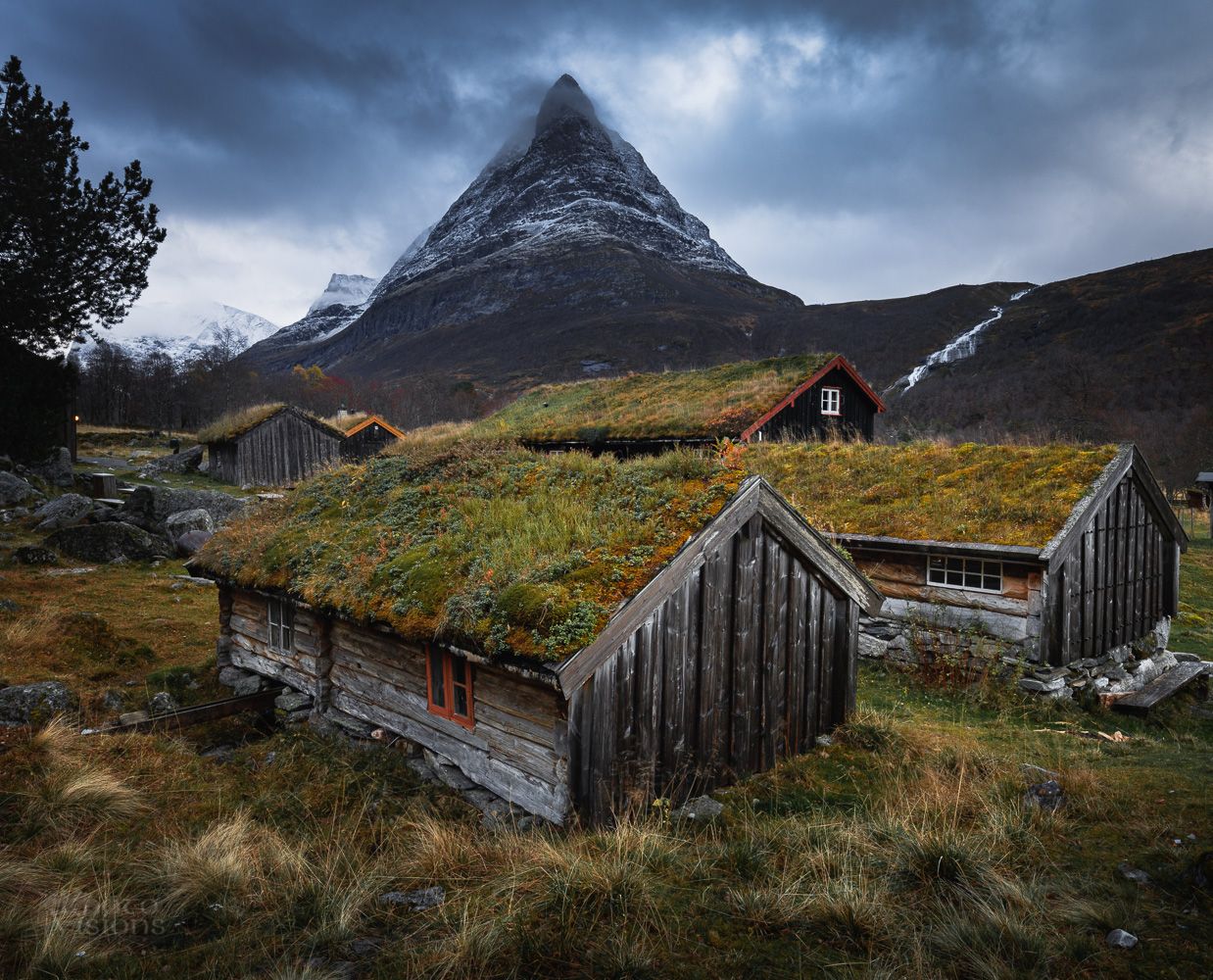mountains,norway,trollheimen,autumn,evening,moody,magical,national park,, Adrian Szatewicz