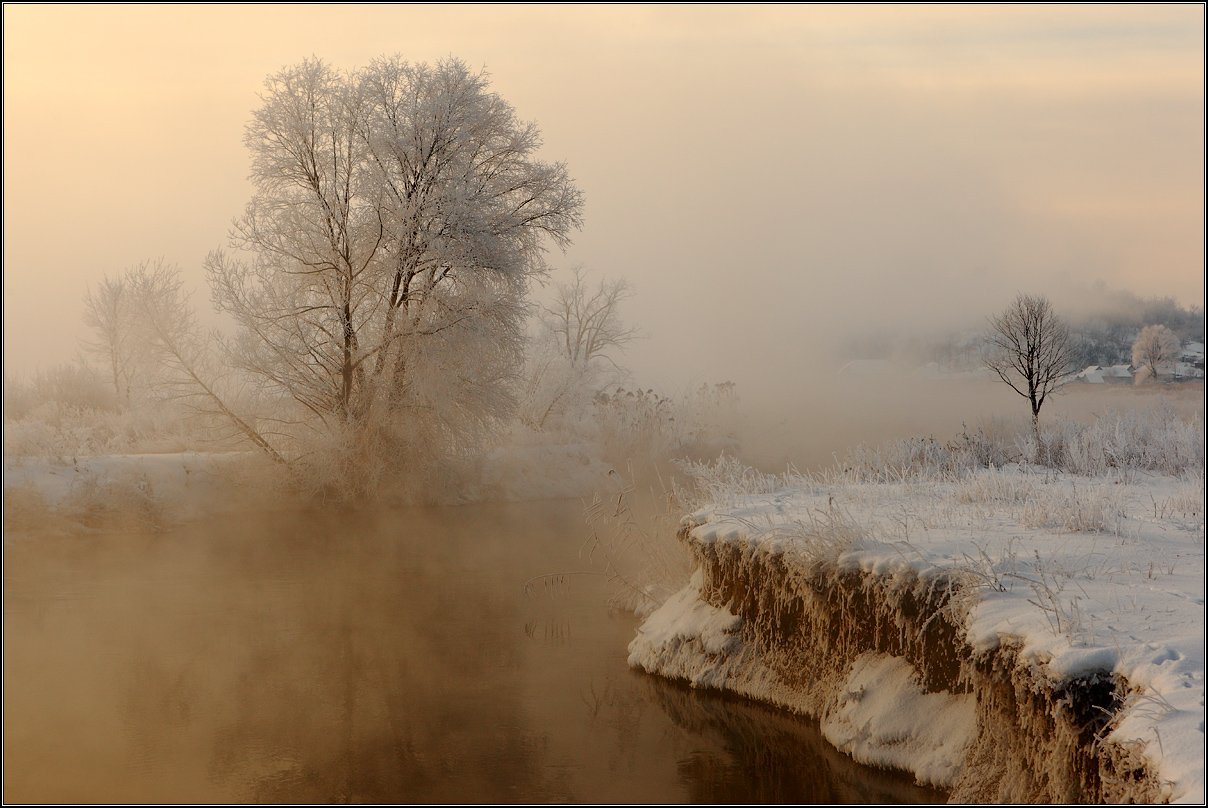 Рассвет Река Мороз Туман, Михаил (mgk)