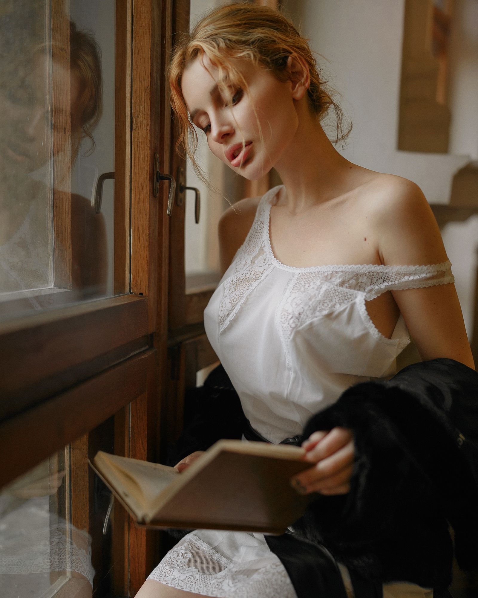 portrait, genre, girl, woman, retouch, sexy, beautiful, tampon, 35mm, Иван Ковалёв