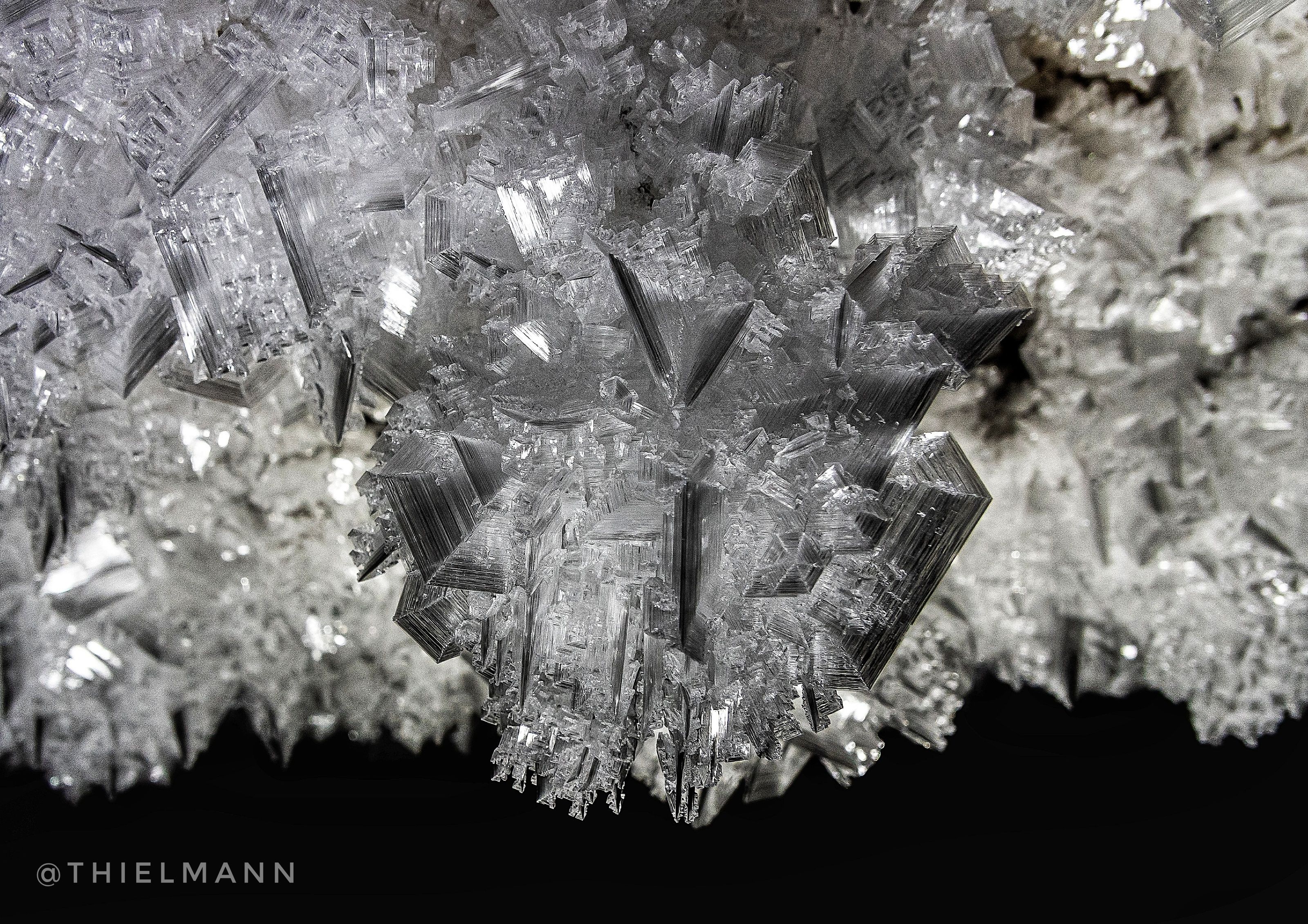 cave crystal ice rose macro speleo, Илья Тильман