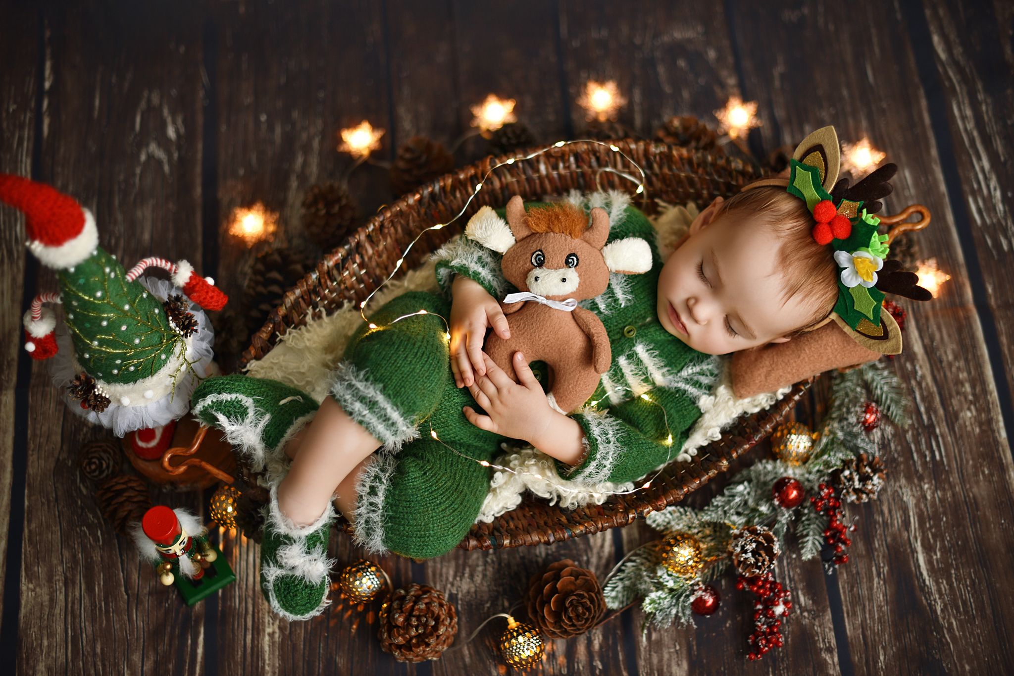 Newborn новый год зима новогоднее настроение новорожденный, Анастасия Алексеева