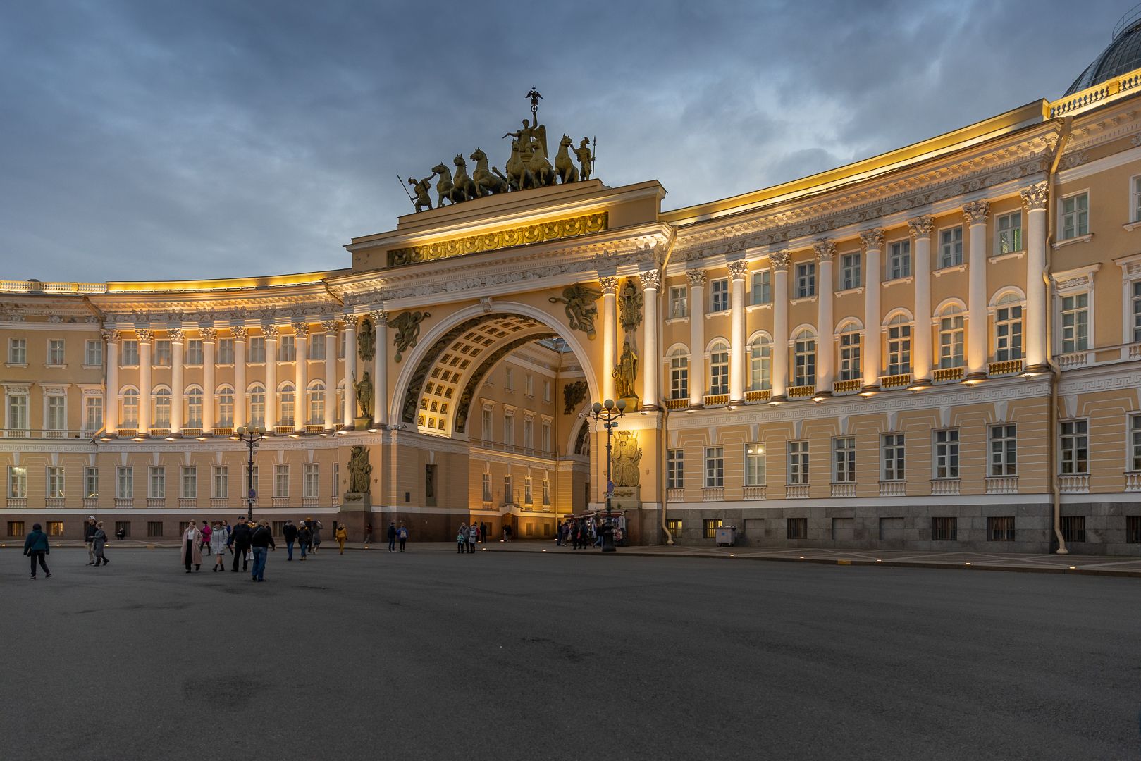 Триумфальная арка Главного штаба. Фотограф Шурчков Юрий